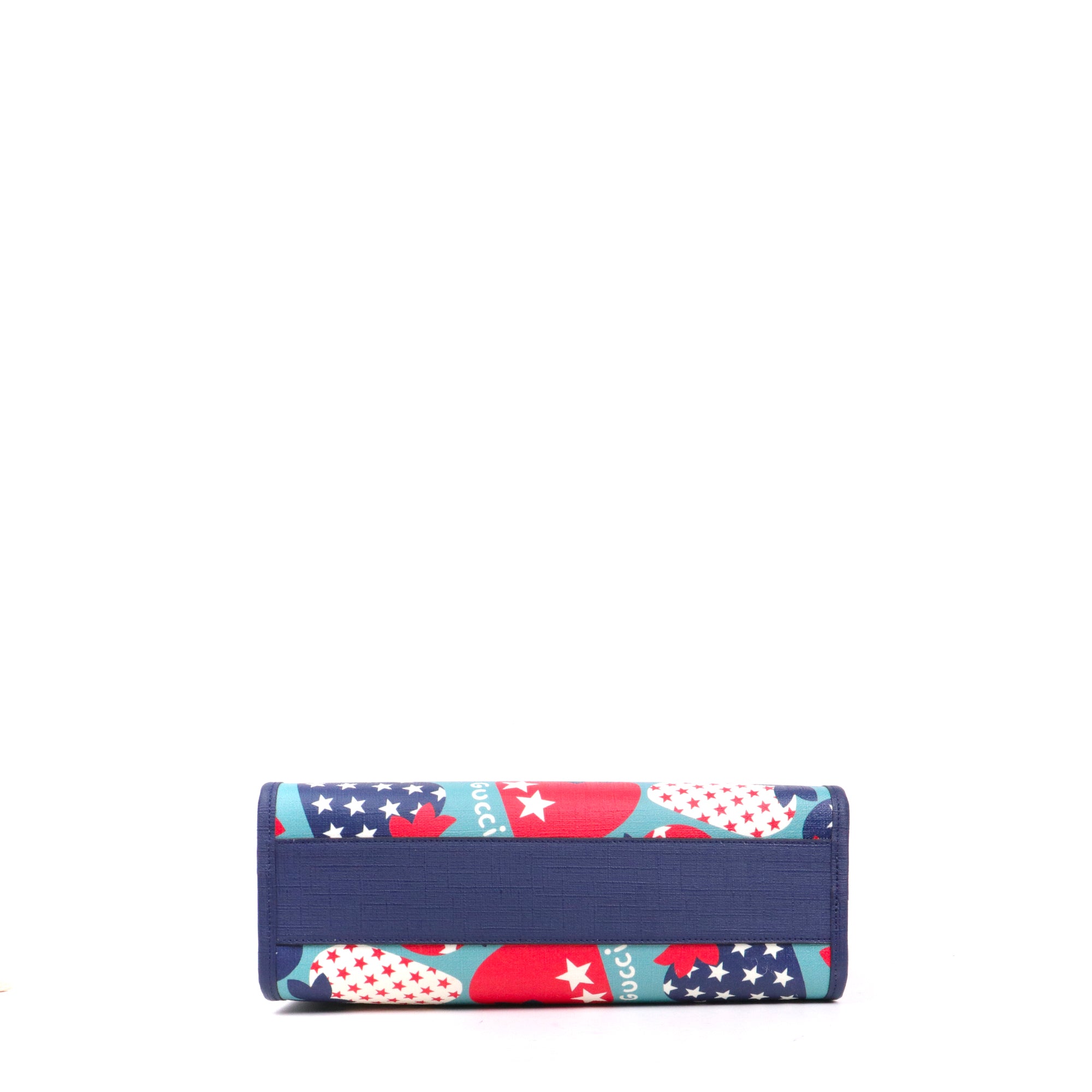 GUCCI - Sac cabas Strawberry Star Gucci en toile enduite et cuir