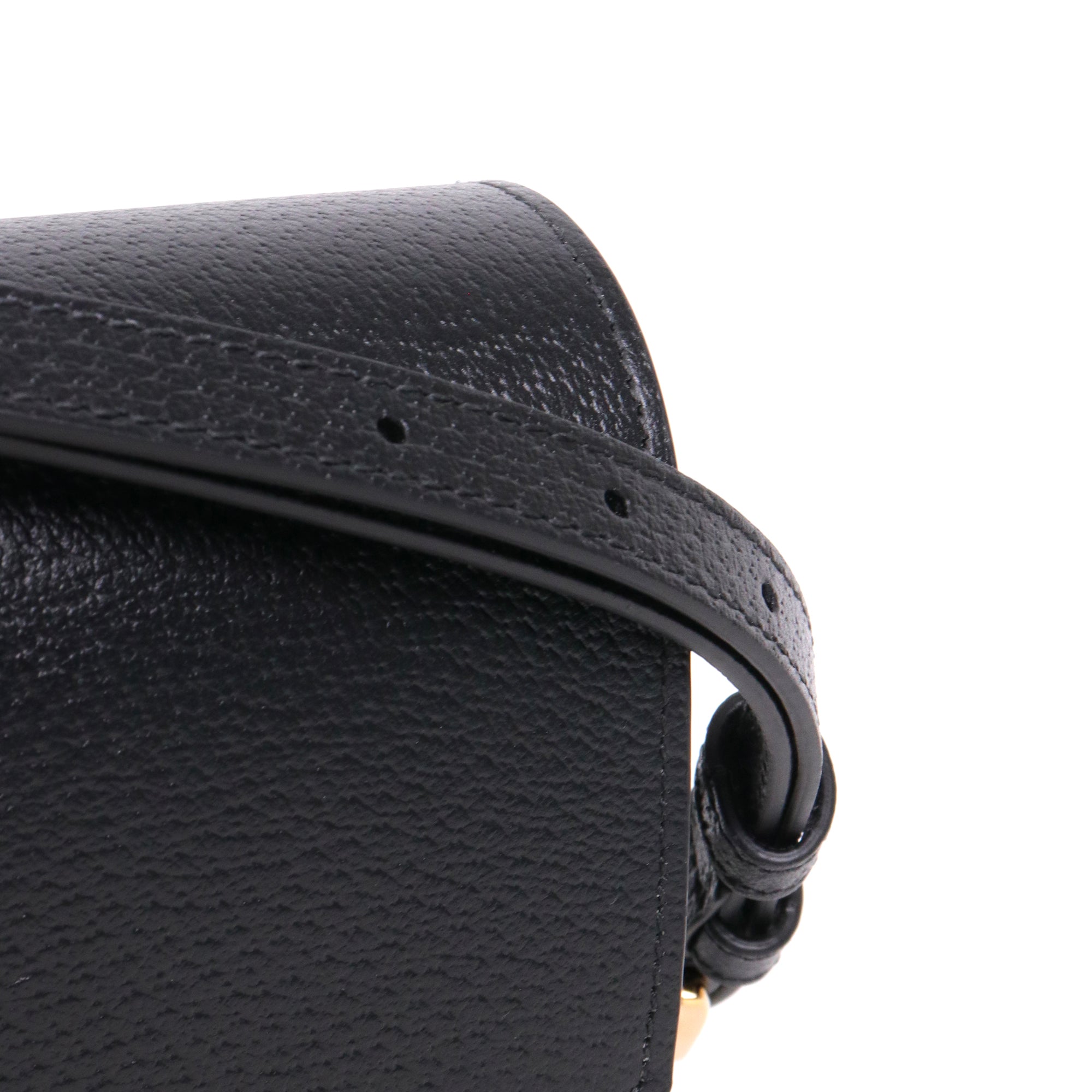 GUCCI - Sac à bandoulière Horsebit 1955 Gucci en cuir grainé noir