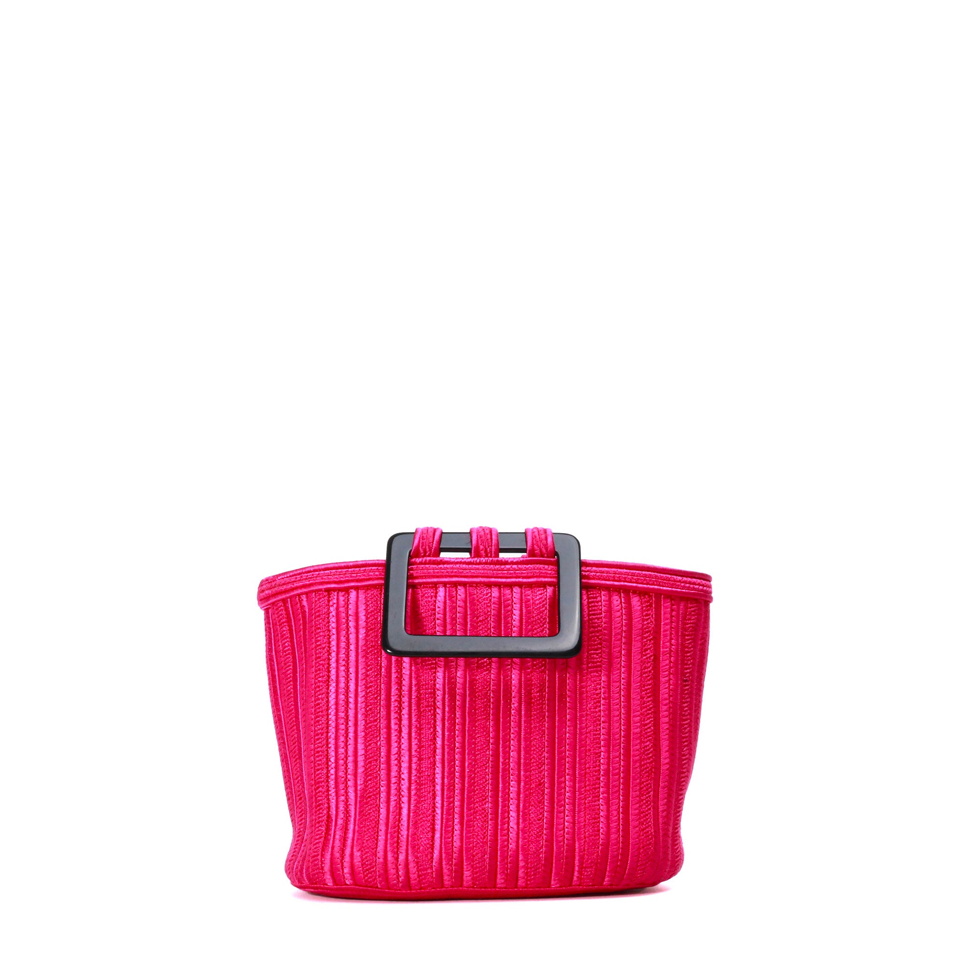 SAINT LAURENT - Sac à main Yves Saint Laurent vintage en soie et coton