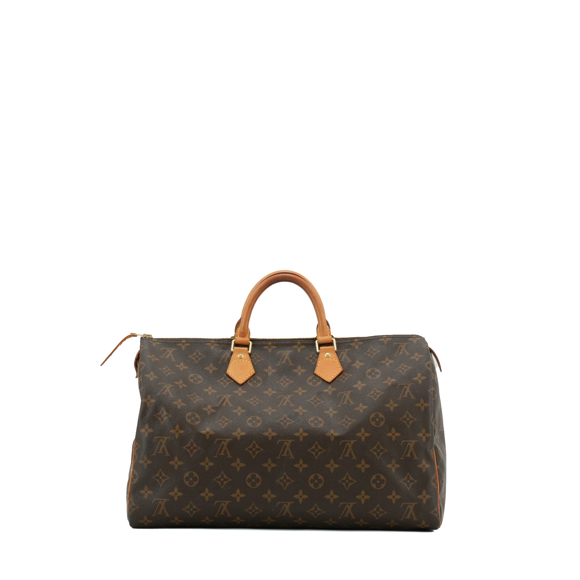 LOUIS VUITTON - Sac à main Speedy 40 Louis Vuitton en toile monogrammée