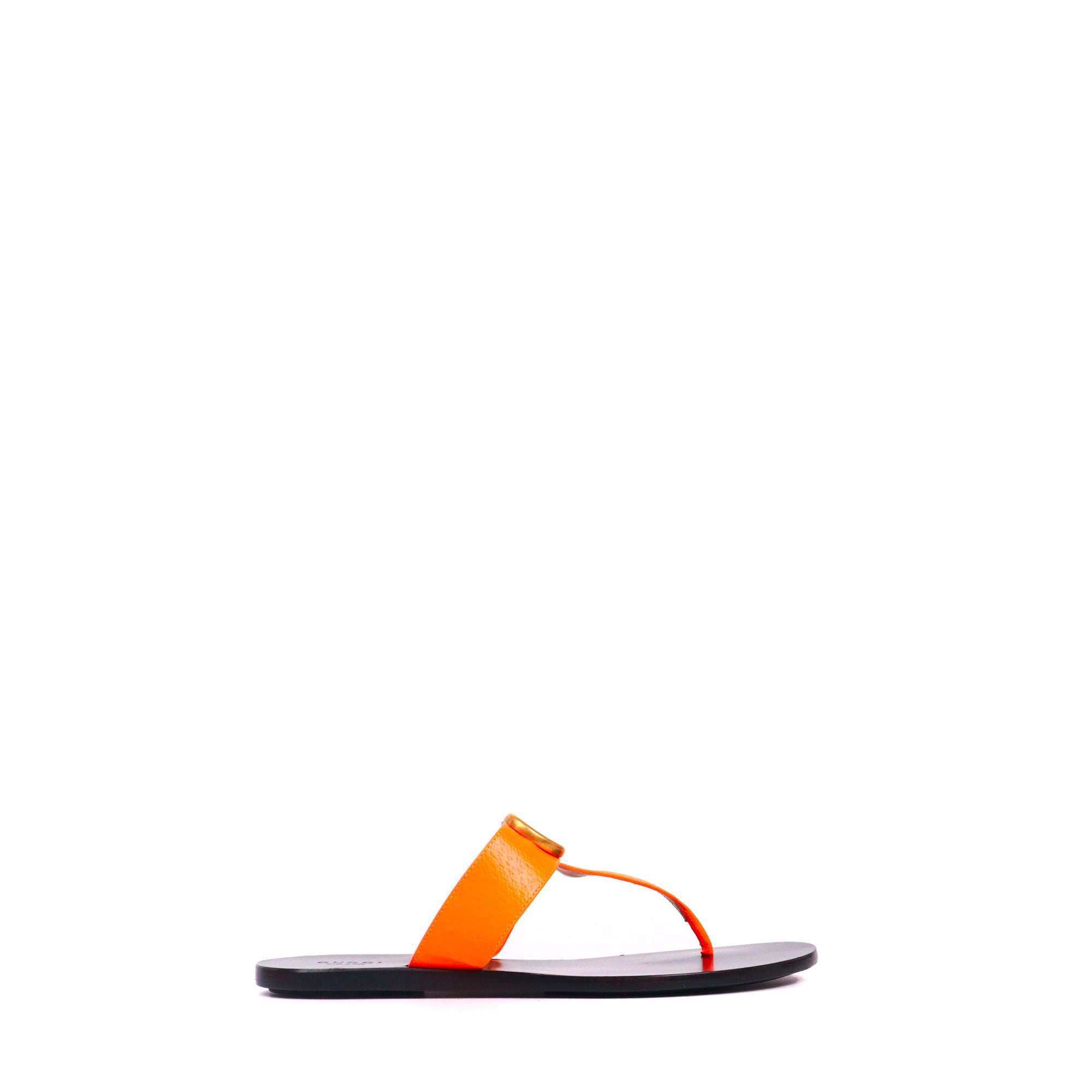 GUCCI - Marmont Gucci sandals in old pink smooth leather (T37)