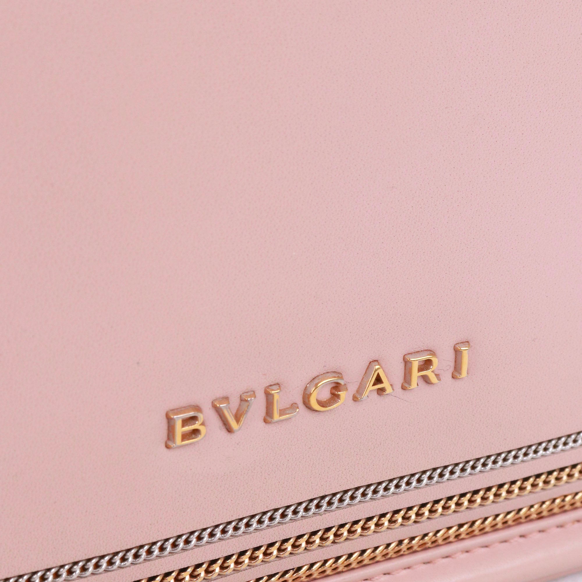 BULGARI - Sac à bandoulière Serpenti Bvlgari en cuir rose édition limitée