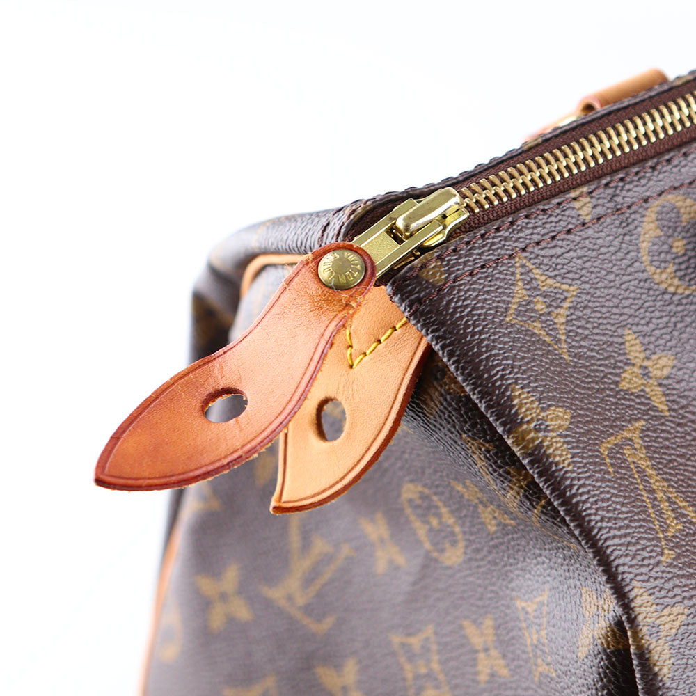 LOUIS VUITTON - Sac à main Speedy 30 en toile monogramme