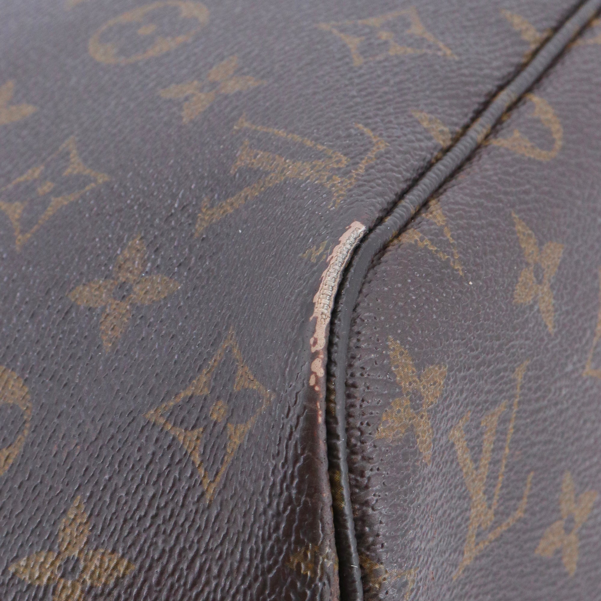 LOUIS VUITTON - Sac cabas Neverfull MM Louis Vuitton en toile monogrammée