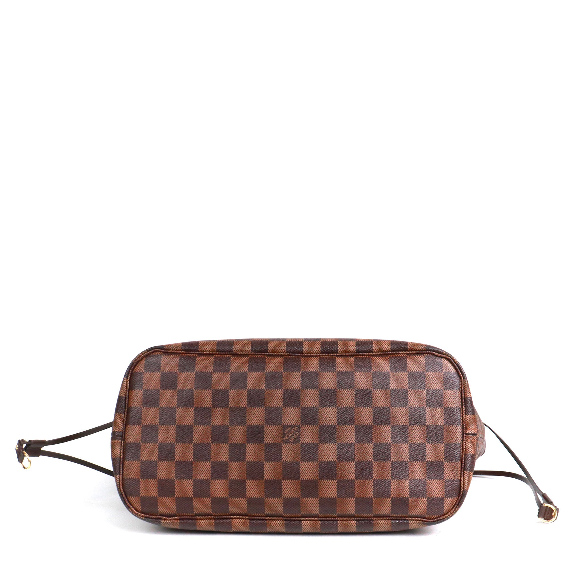 LOUIS VUITTON - Sac cabas Neverfull MM Louis Vuitton en toile enduite damier ébène