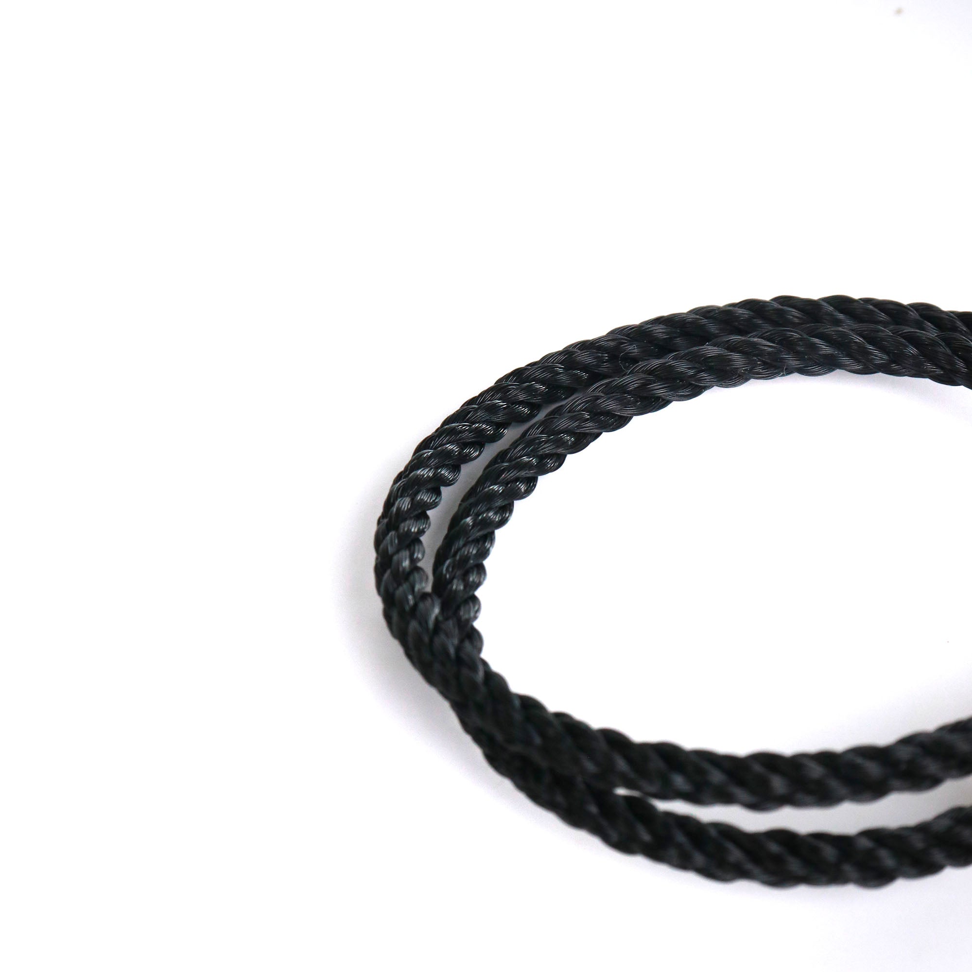FRED - Bracelet Chance Infinie Fred double tour en corde noire et boucle or jaune