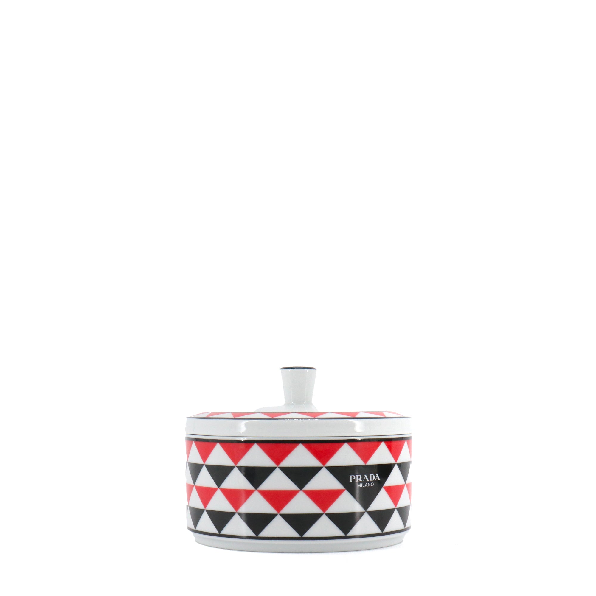 PRADA - Boîte Prada en porcelaine blanche