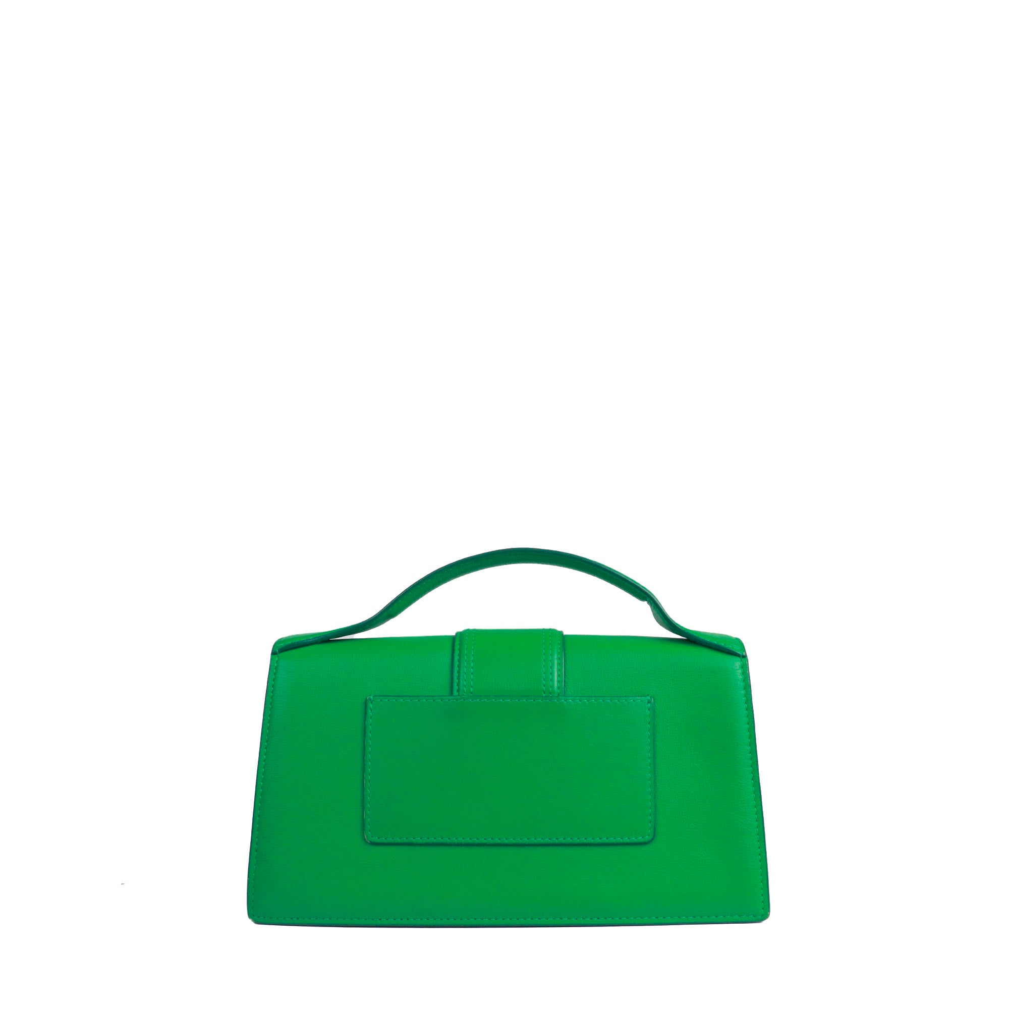 JACQUEMUS - Sac à bandoulière Le Grand Bambino Jacquemus en cuir vert