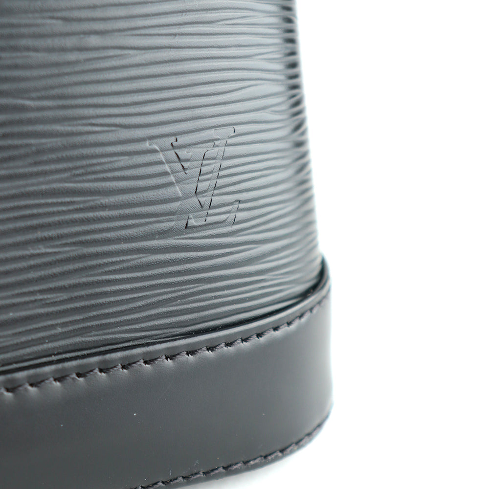 LOUIS VUITTON - Sac à bandoulière Alma BB en cuir épi noir