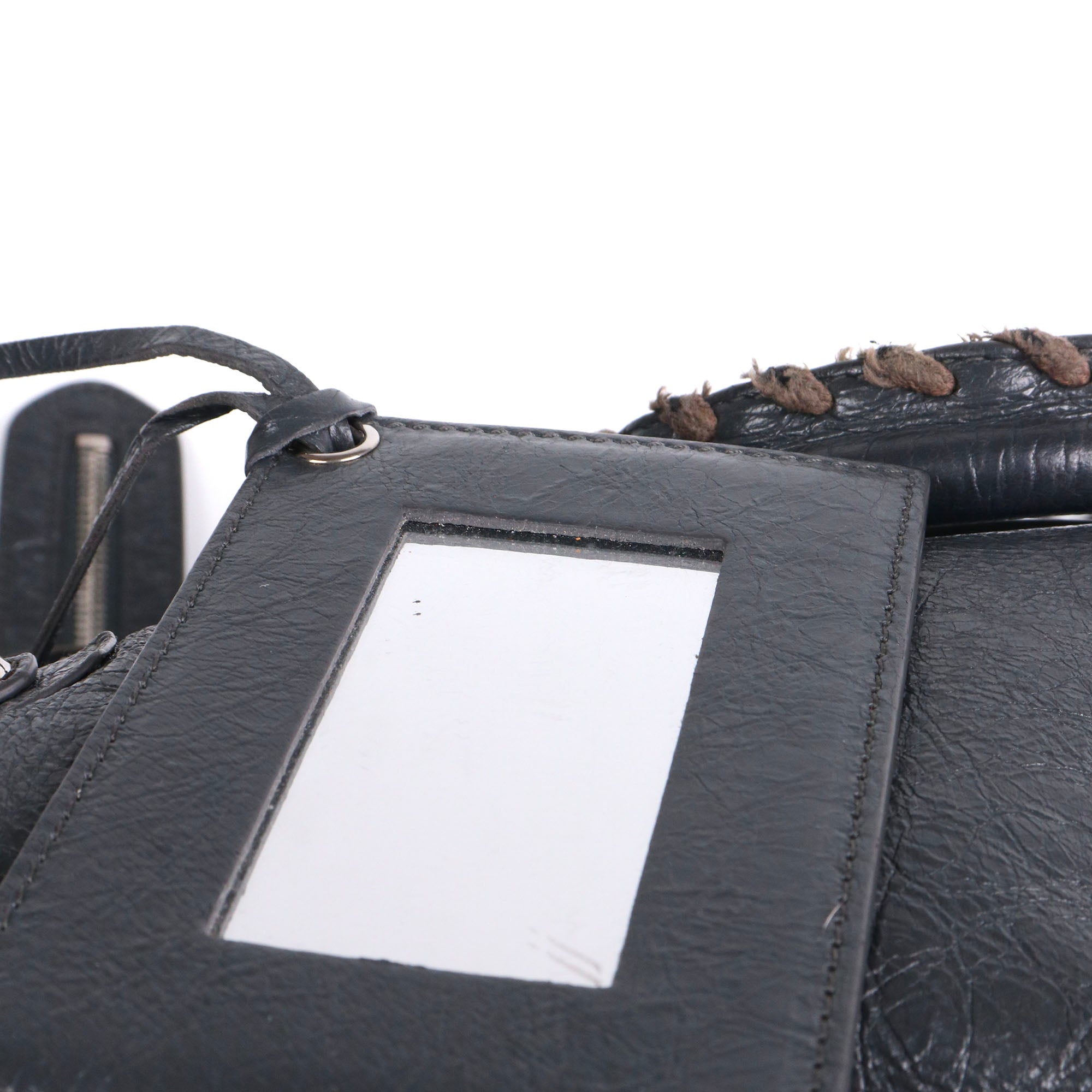 BALENCIAGA - Sac à main City Balenciaga en cuir gris