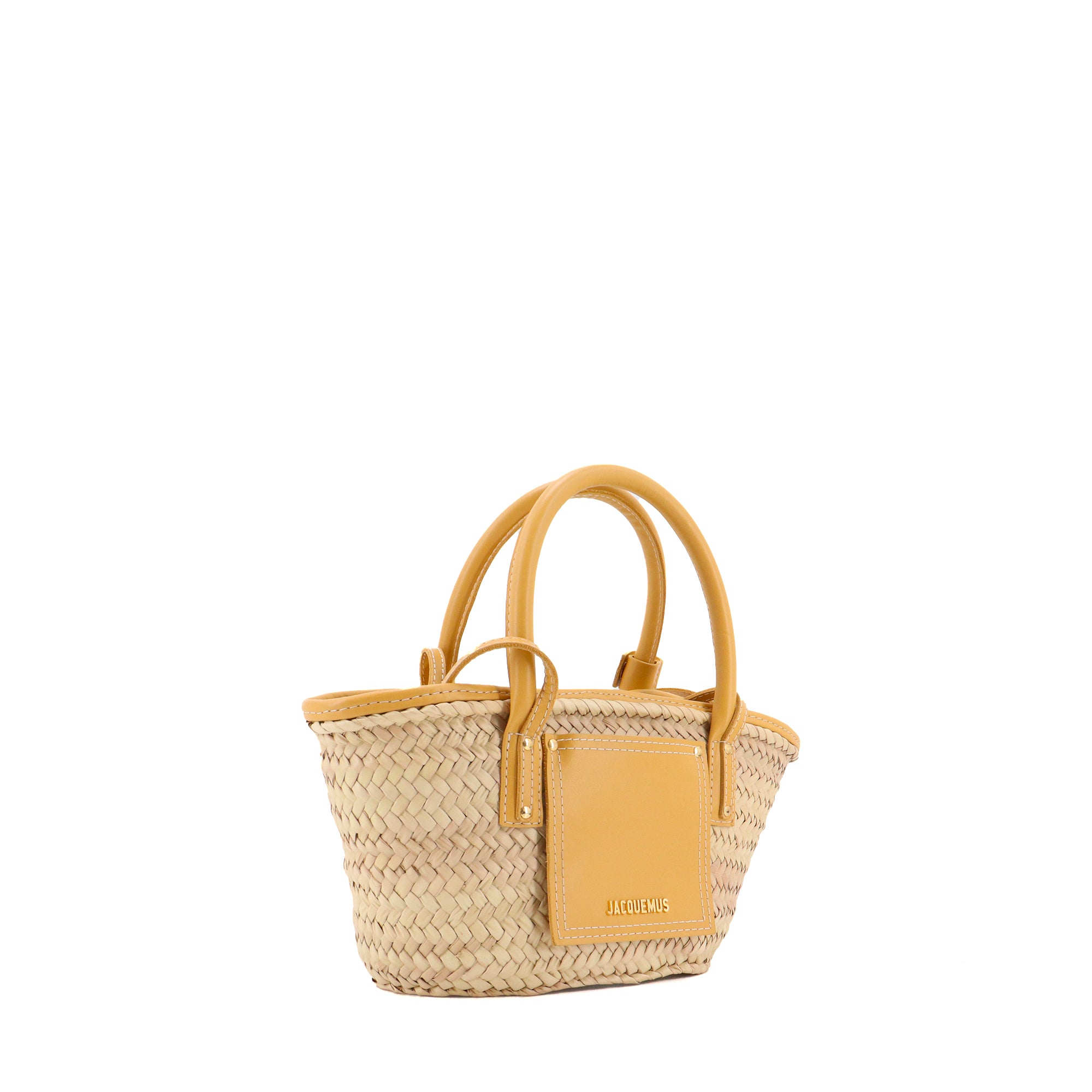 JACQUEMUS - Sac à bandoulière Le Petit Panier Soli Jacquemus en raphia