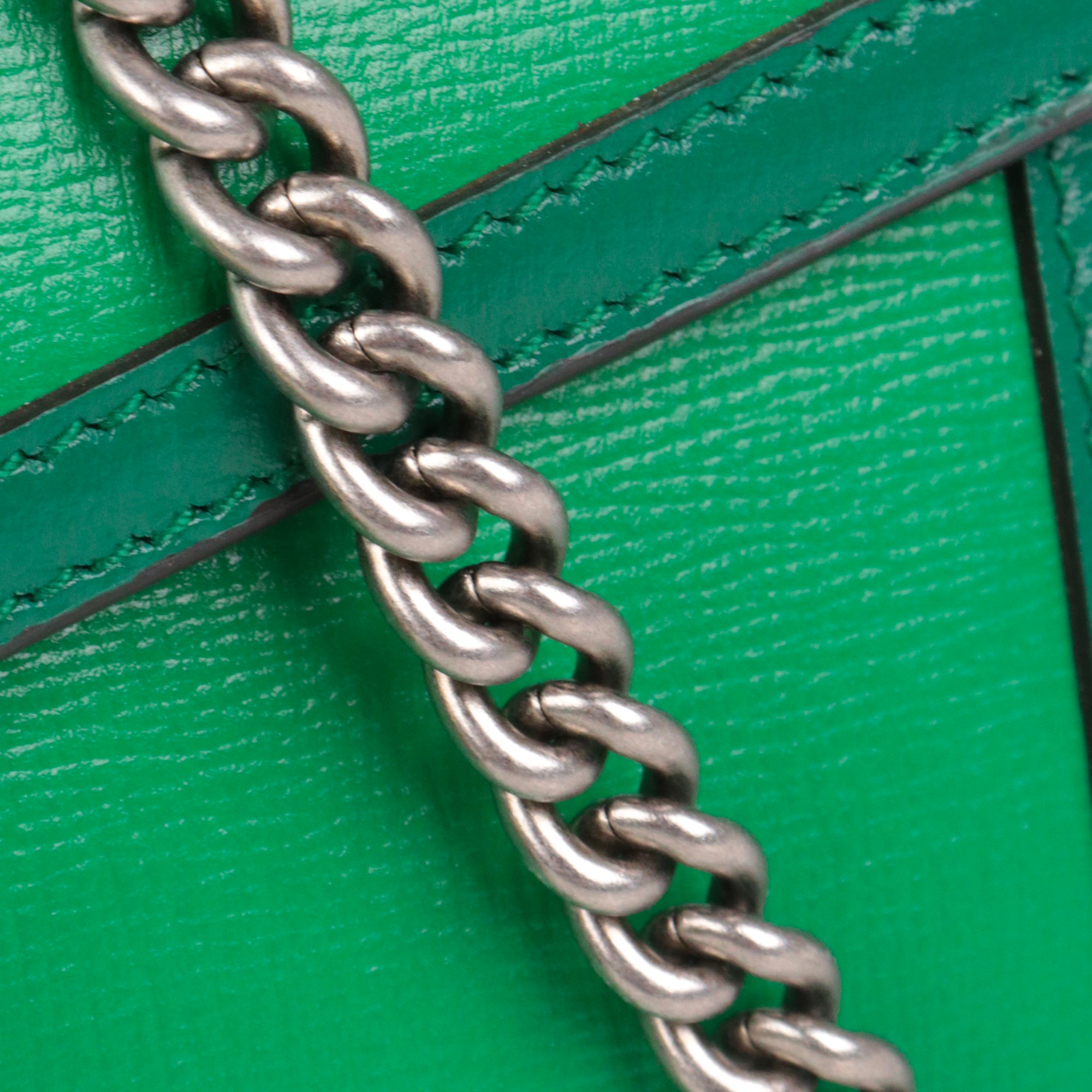 GUCCI - Sac à bandoulière Dionysus Wallet On Chain Gucci en cuir vert