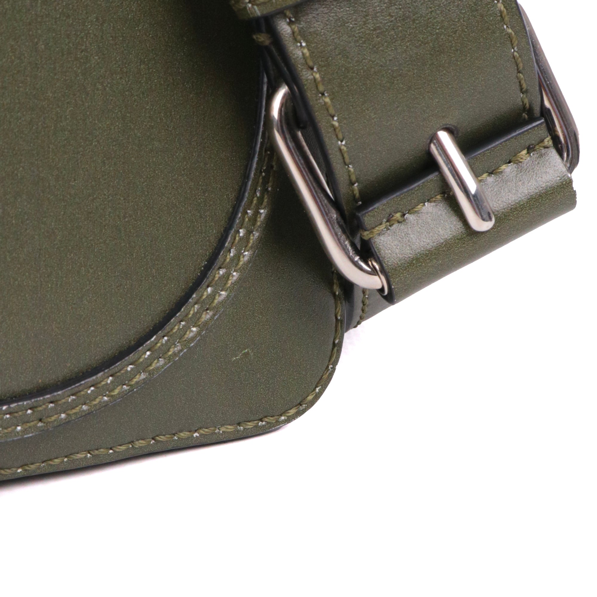 VALENTINO - VSling shoulder bag in brown grained leather