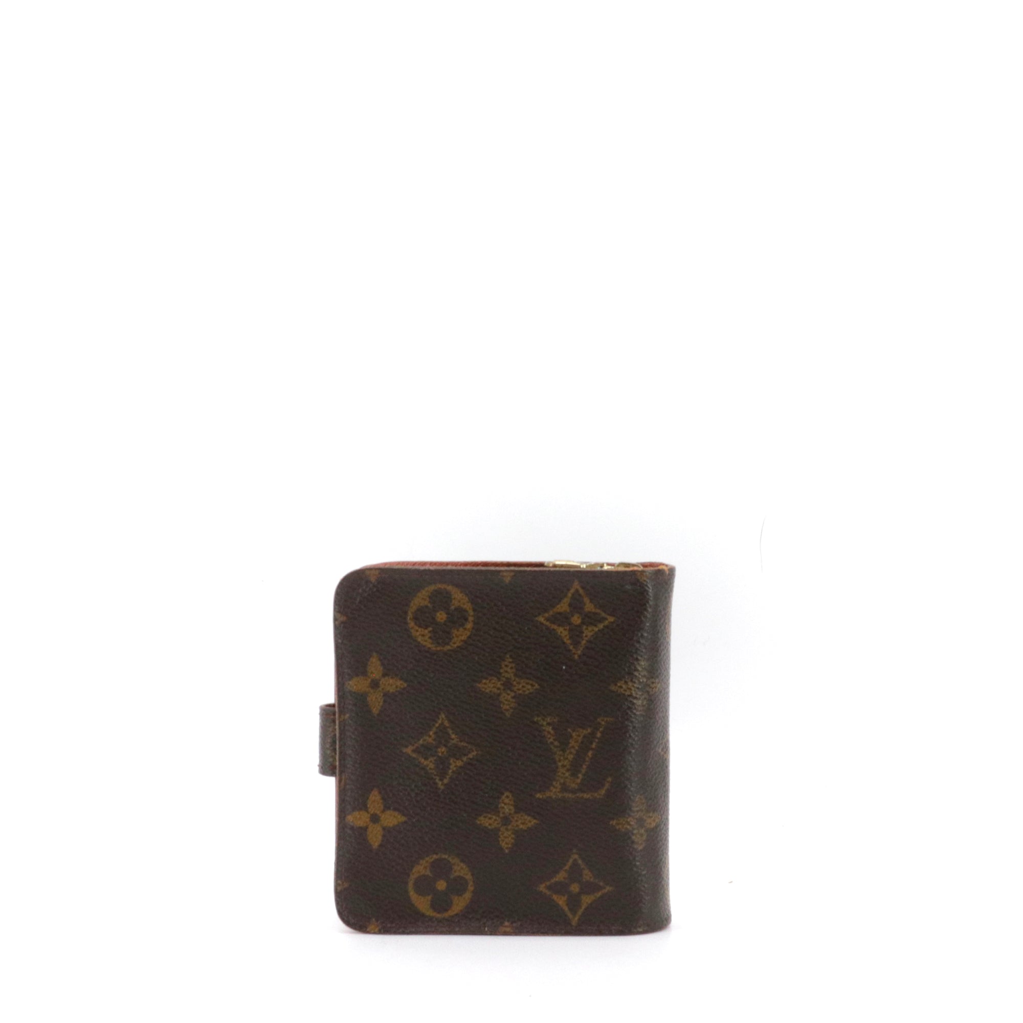 LOUIS VUITTON - Porte-monnaie Louis Vuitton en toile monogrammée