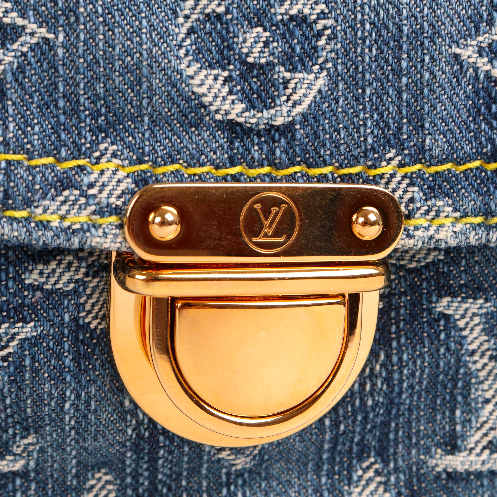 LOUIS VUITTON - Baggy denim tote bag