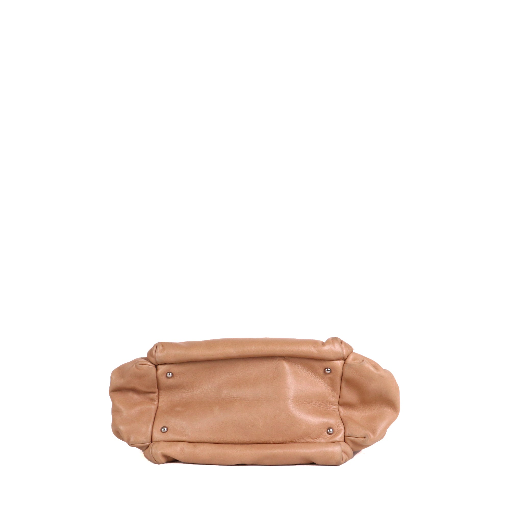 CHANEL - Sac à épaule Grand Shopping Chanel en cuir marron