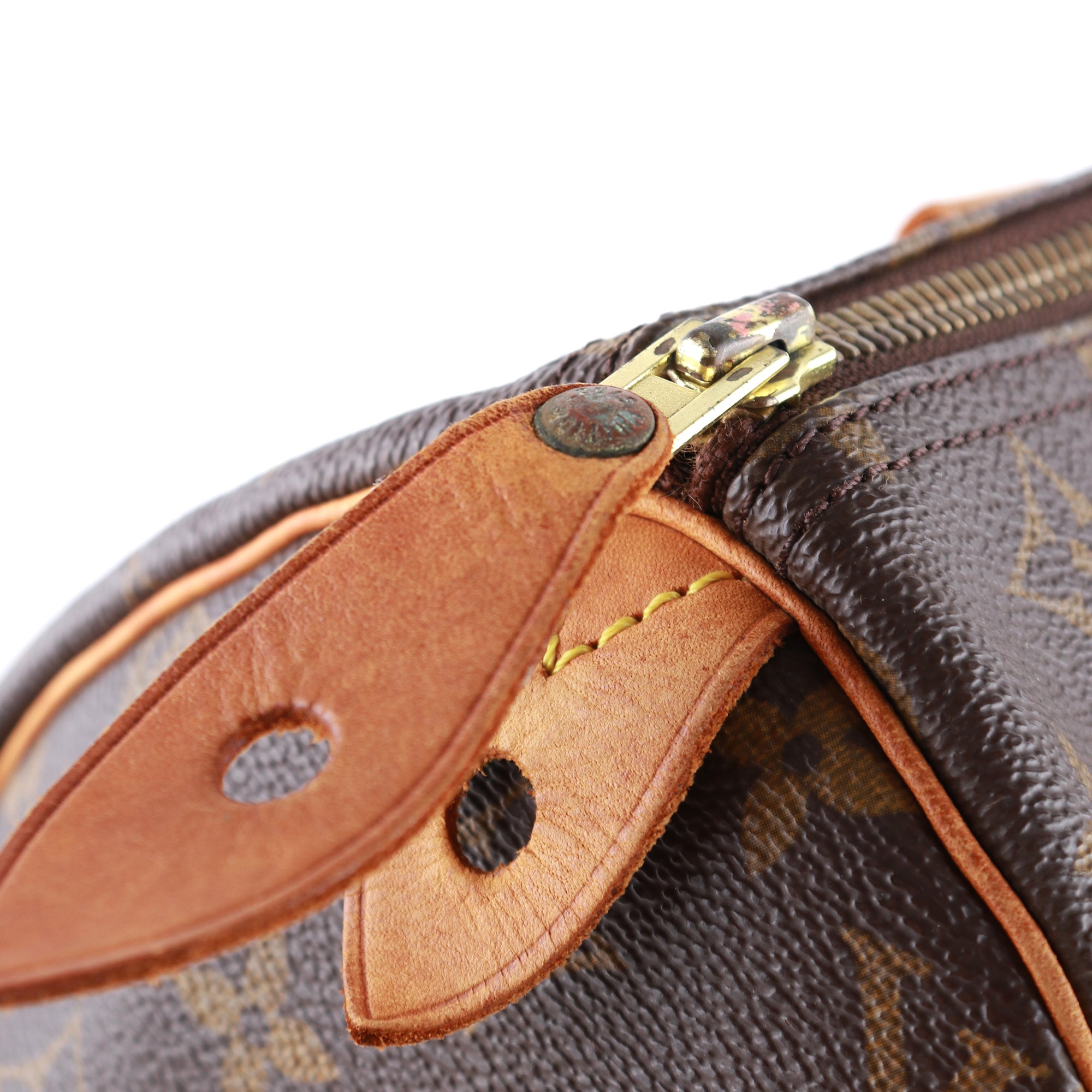 LOUIS VUITTON - Sac à main Speedy 30 en toile monogramme