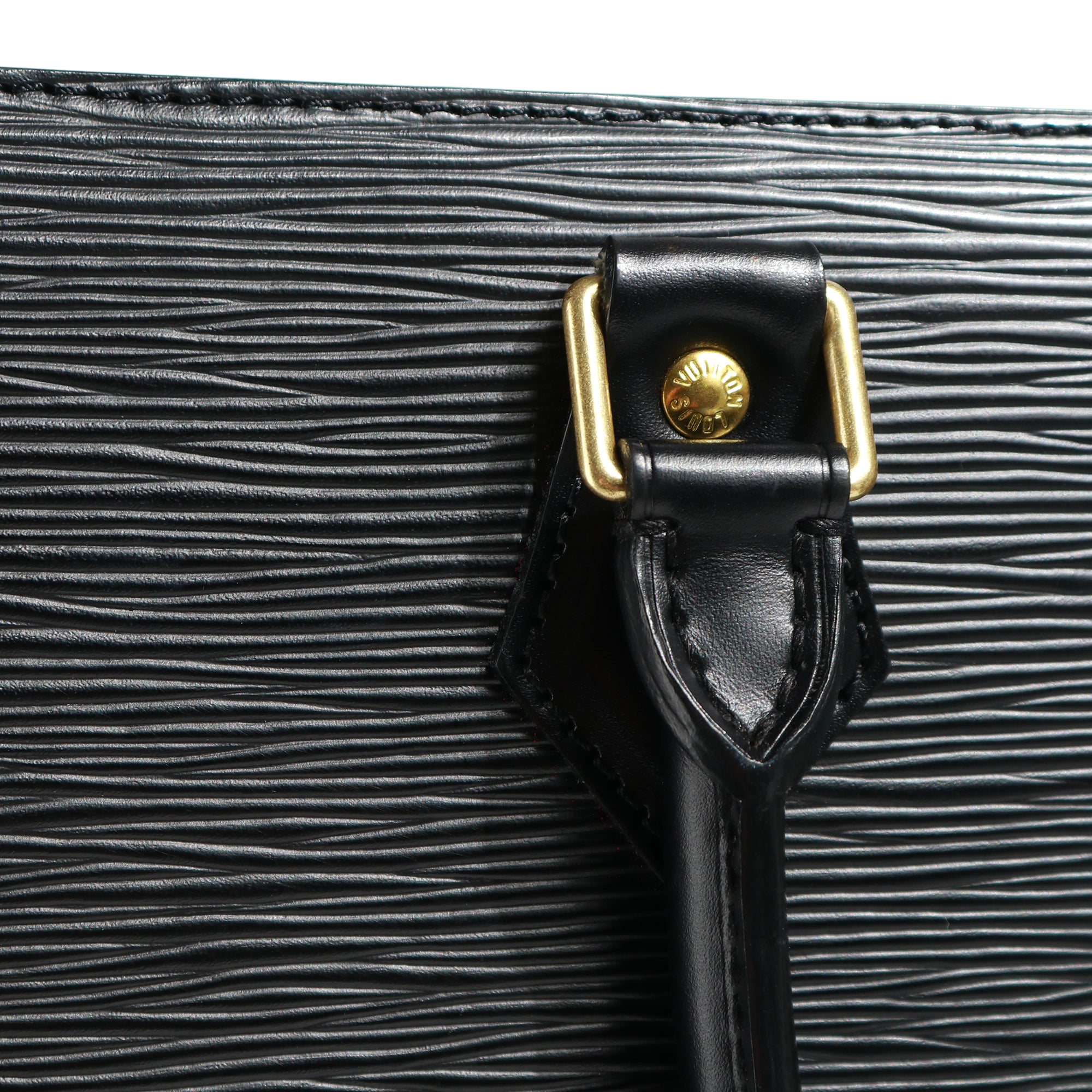 LOUIS VUITTON - Sac cabas plat GM en cuir épi noir