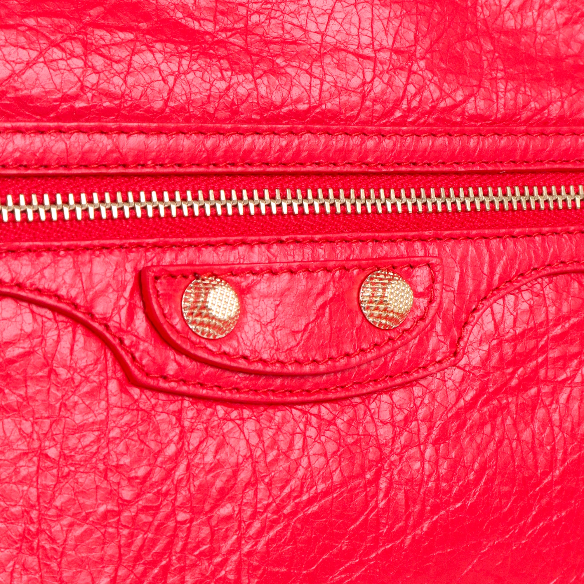BALENCIAGA - Classic leather clutch