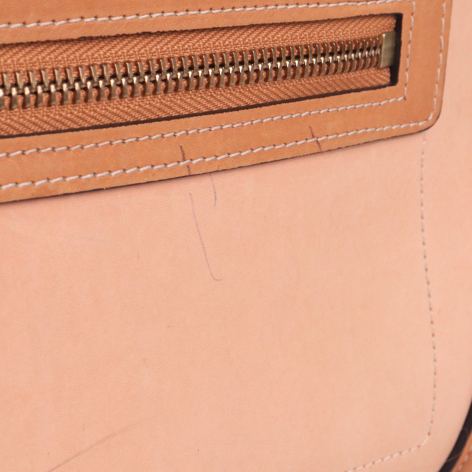 CELINE - Sac à main Luggage medium Celine en cuir bicolore