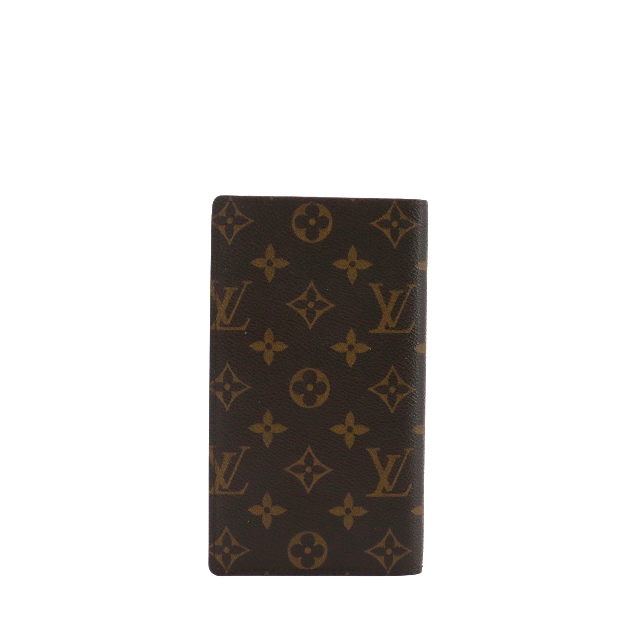 LOUIS VUITTON - Porte chéquiers Louis Vuitton en toile monogrammée