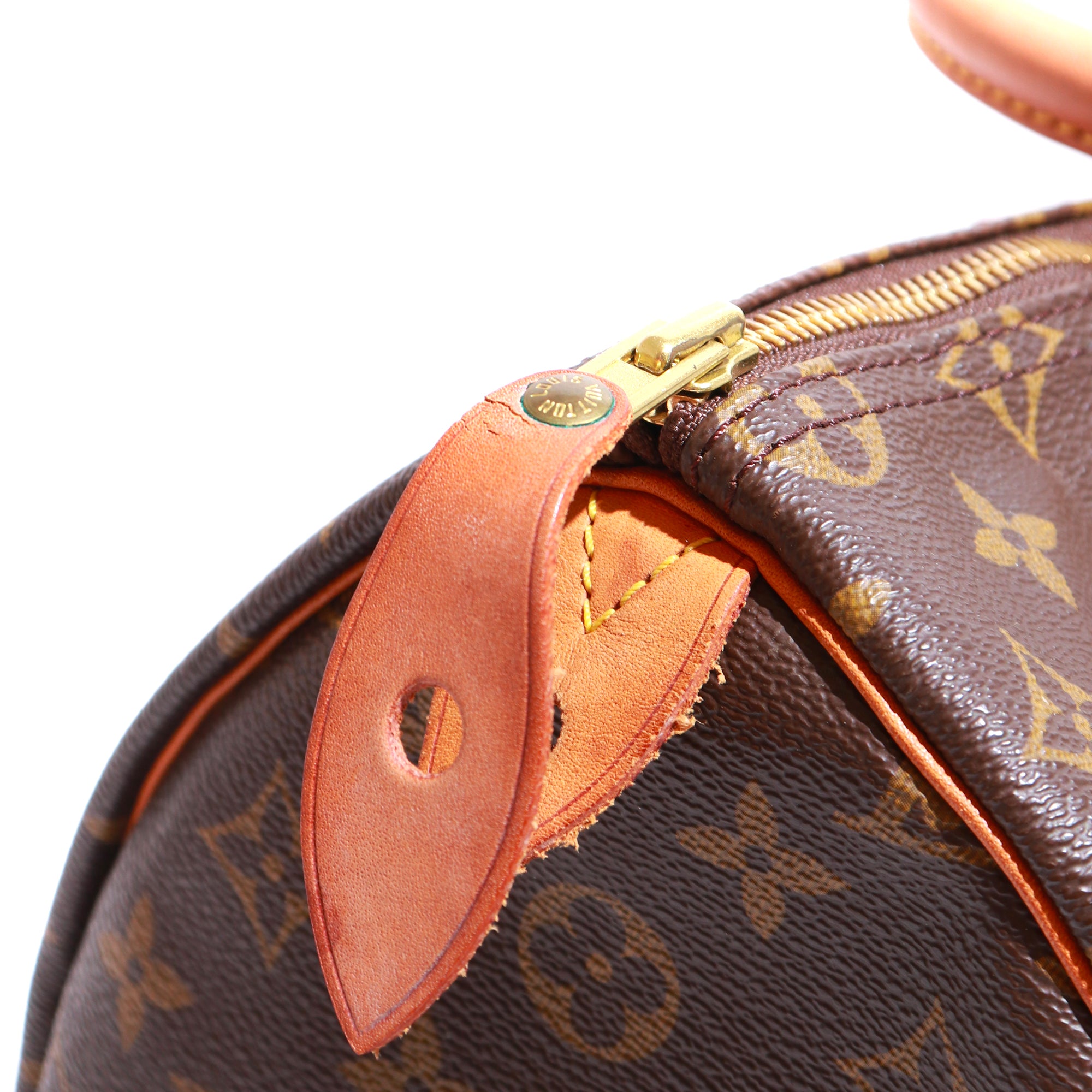 LOUIS VUITTON - Sac à main Speedy 35 en toile monogramme