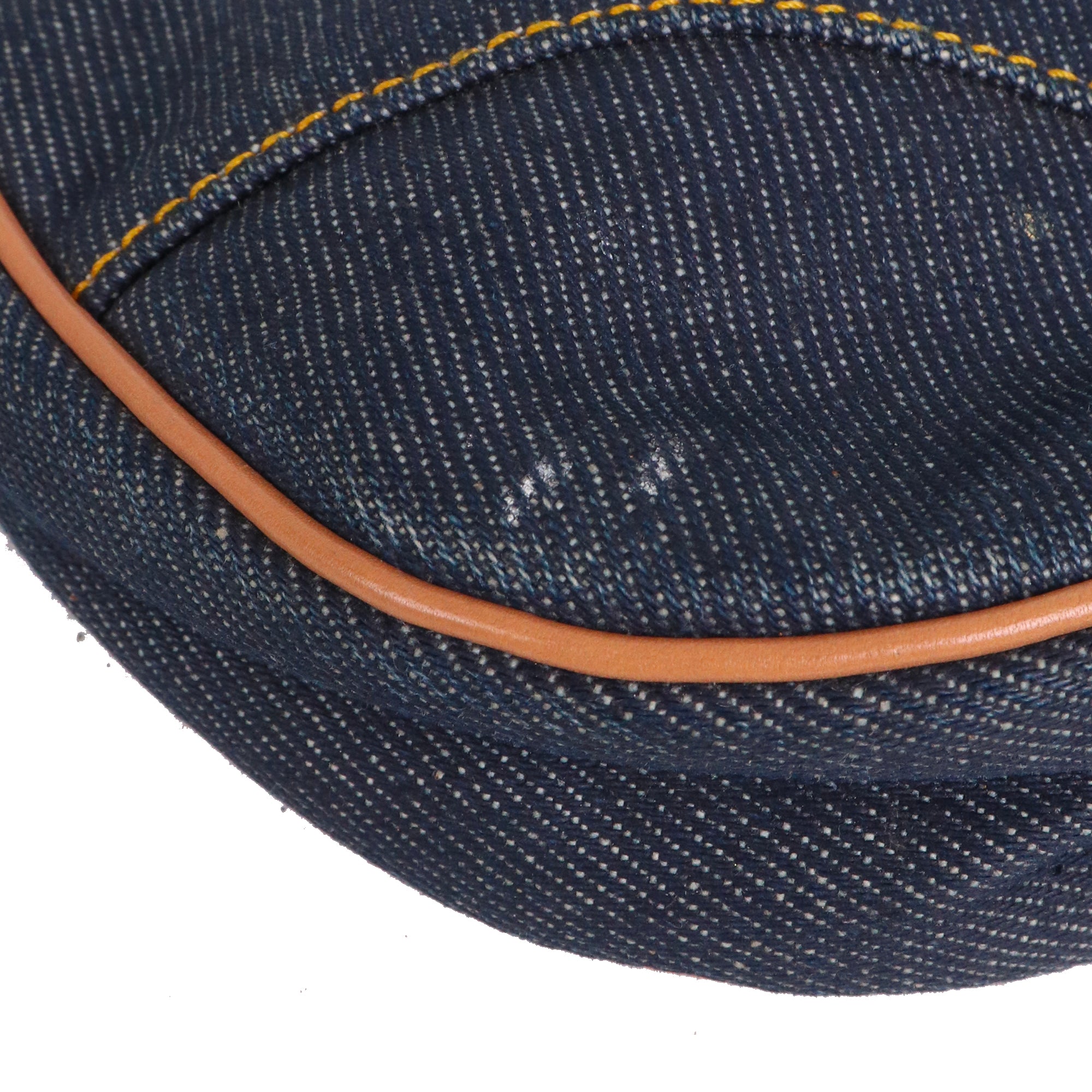 DIOR - Sac à épaule Saddle small Dior en denim vintage
