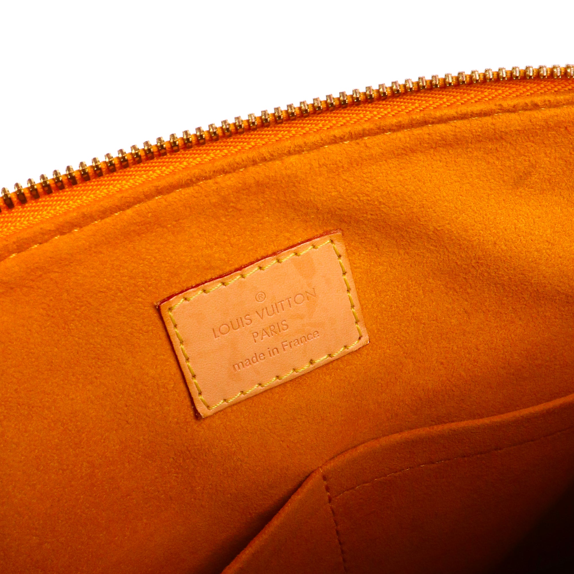LOUIS VUITTON - Sac à main Pallas Louis Vuitton en toile monogrammée
