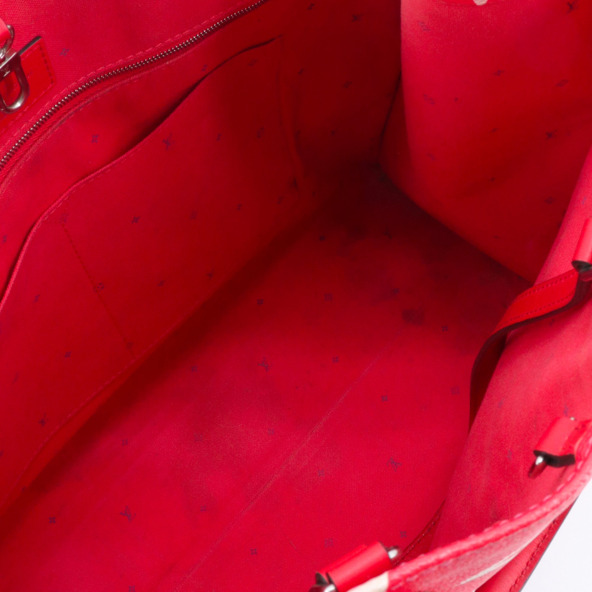 LOUIS VUITTON - Sac cabas Louis Vuitton OnTheGo GM en toile monogrammée édition limitée escale