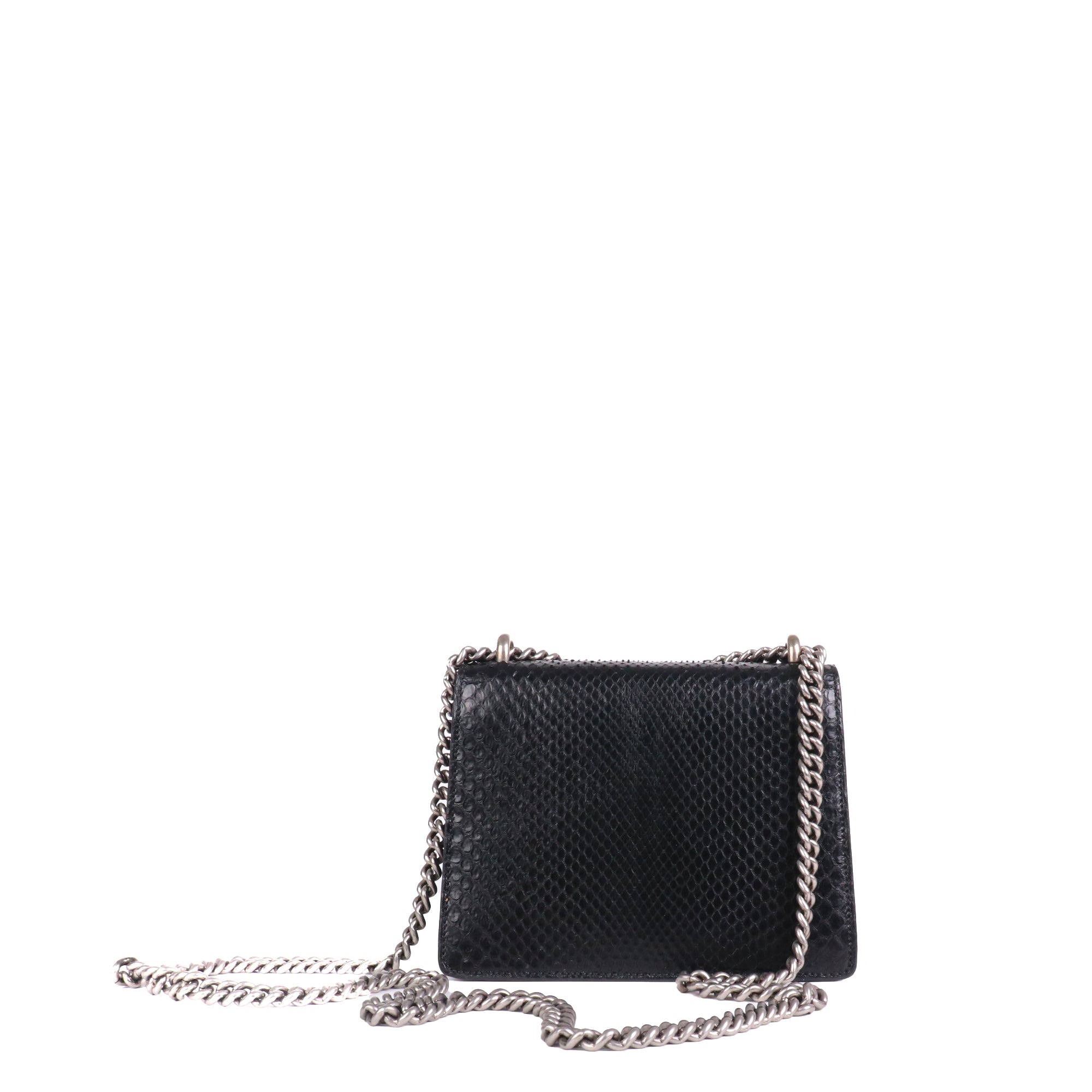 GUCCI - Sac à bandoulière Dionysus Gucci en python noir
