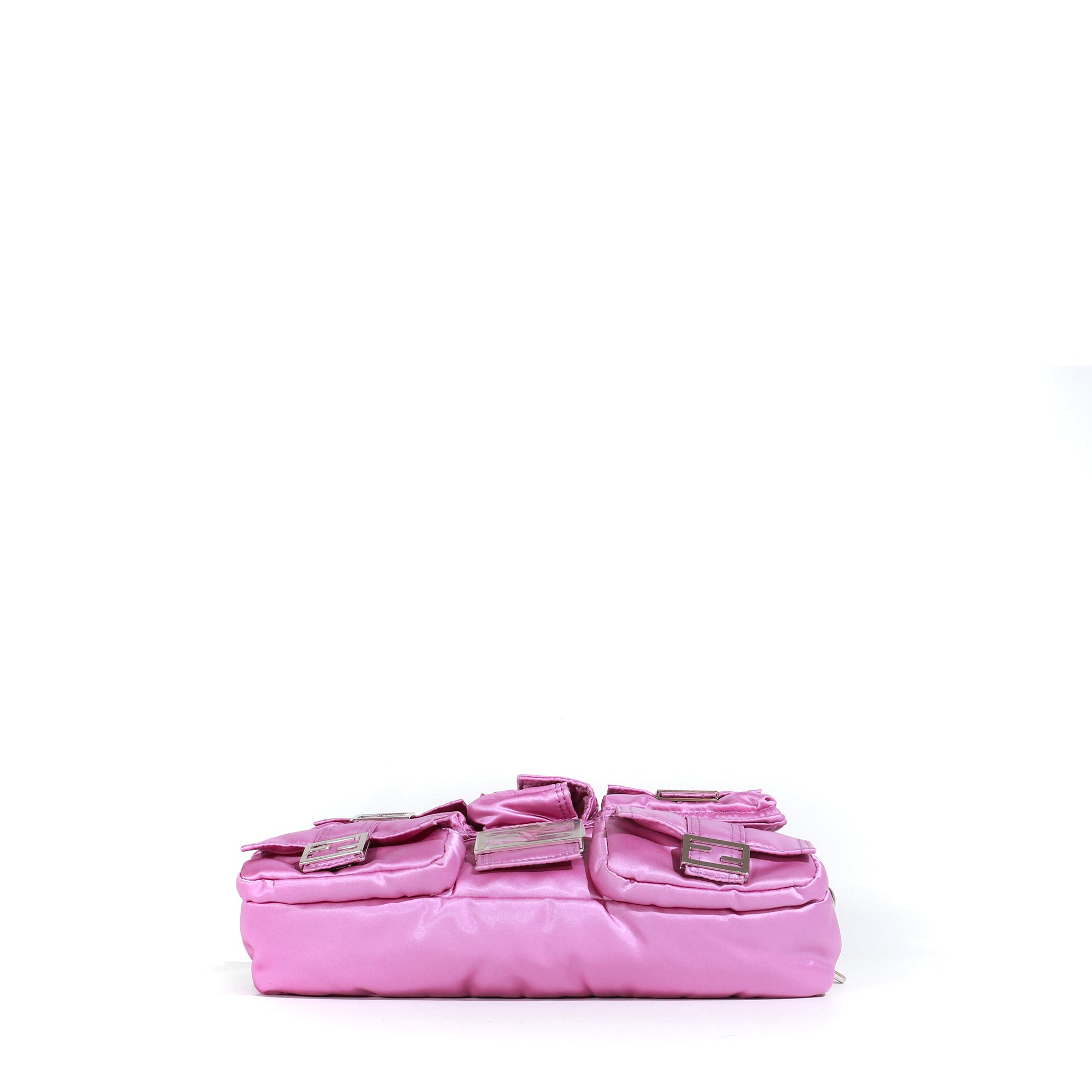 FENDI - Sac à bandoulière Baguette Multipoches en nylon violet