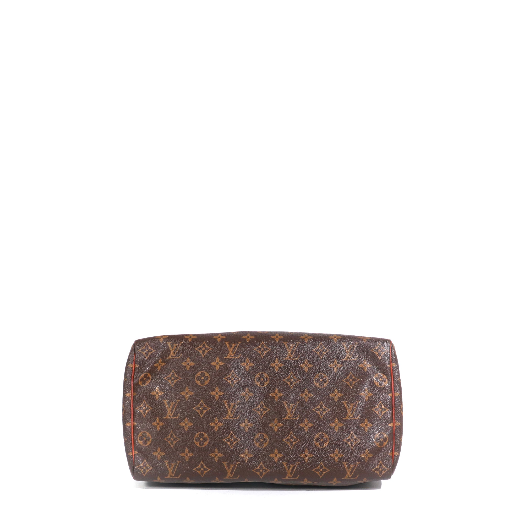 LOUIS VUITTON - Sac à main Speedy 35 en toile monogramme vintage