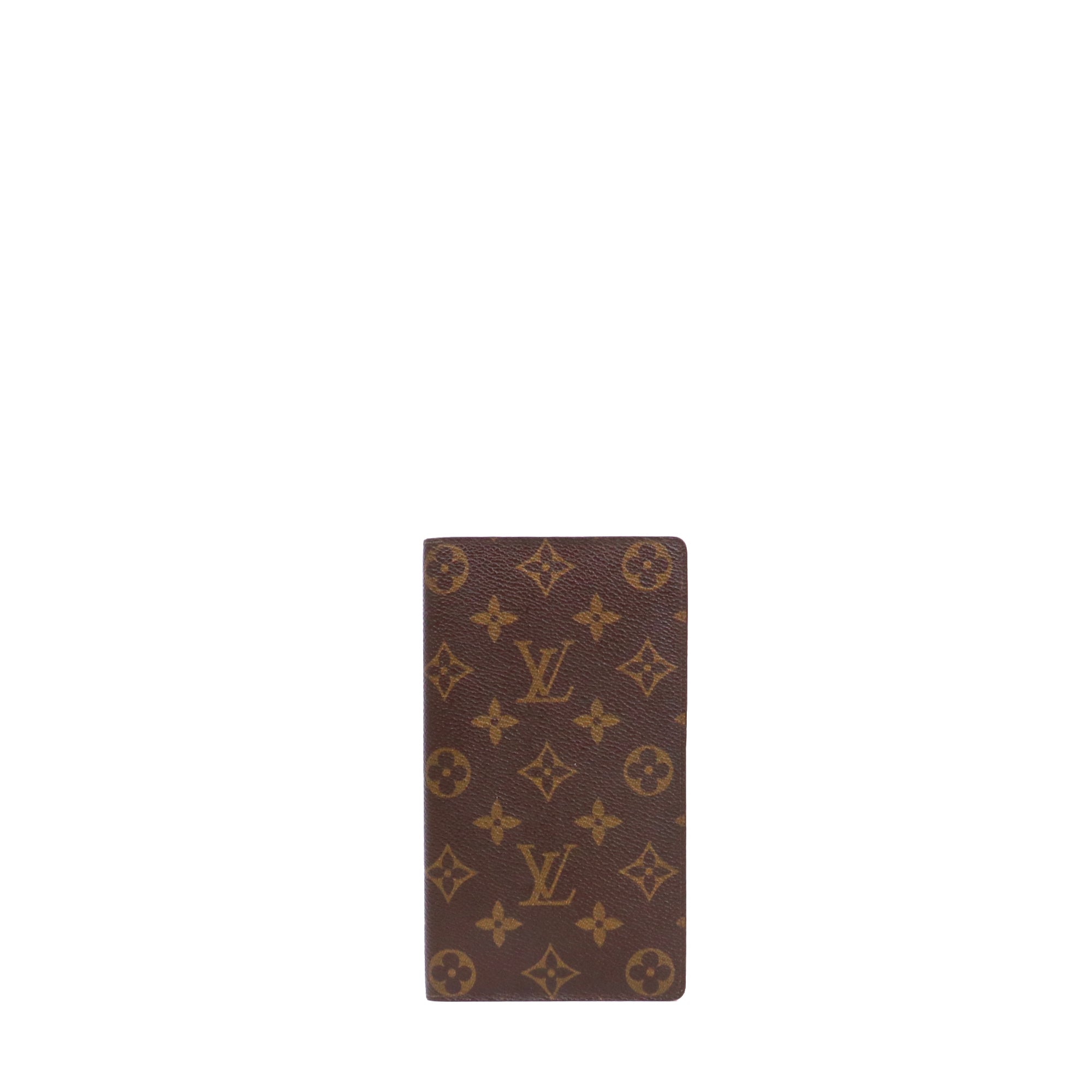 LOUIS VUITTON - Porte chéquier Louis Vuitton en toile monogrammée