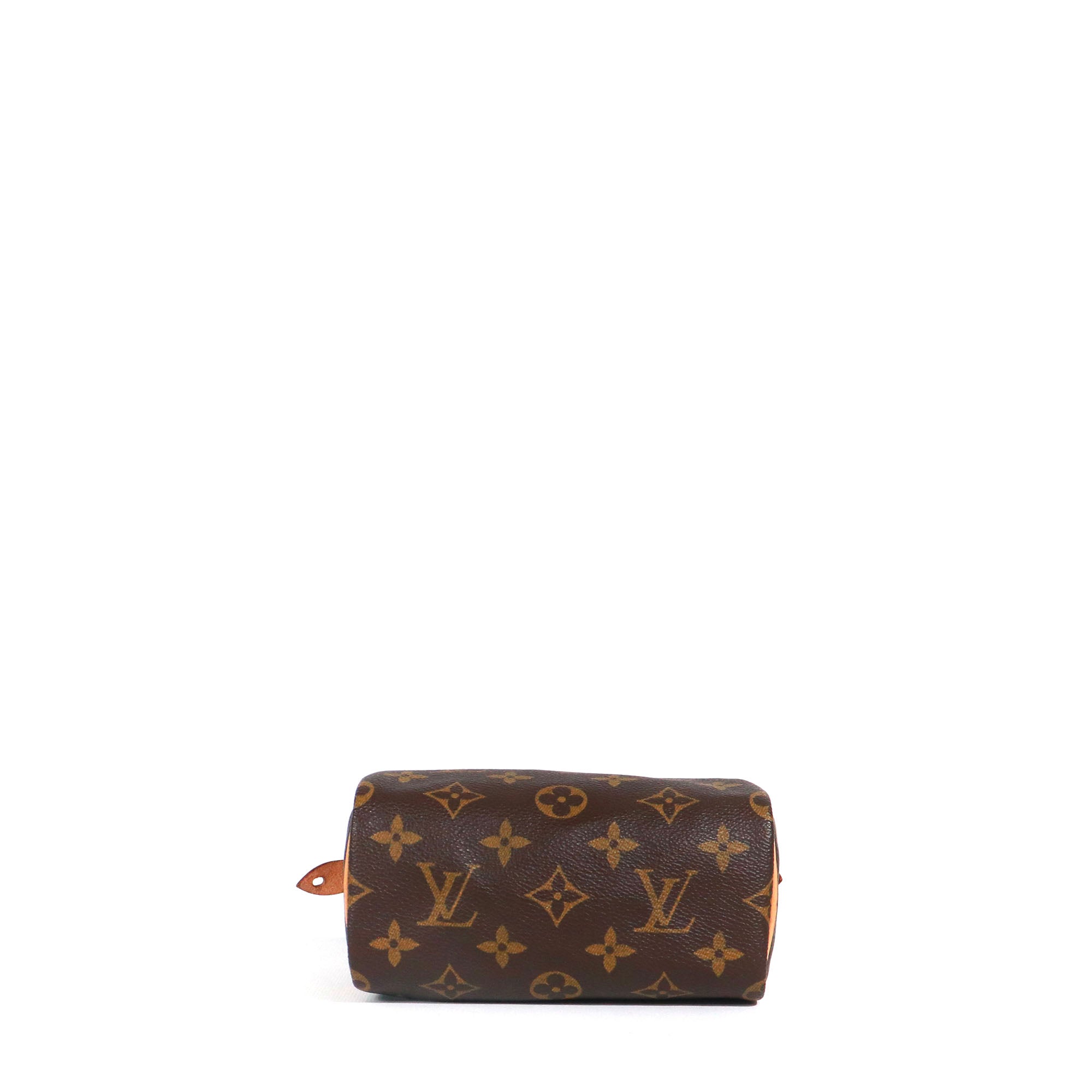 LOUIS VUITTON - Sac à main Nano Speedy en toile monogramme