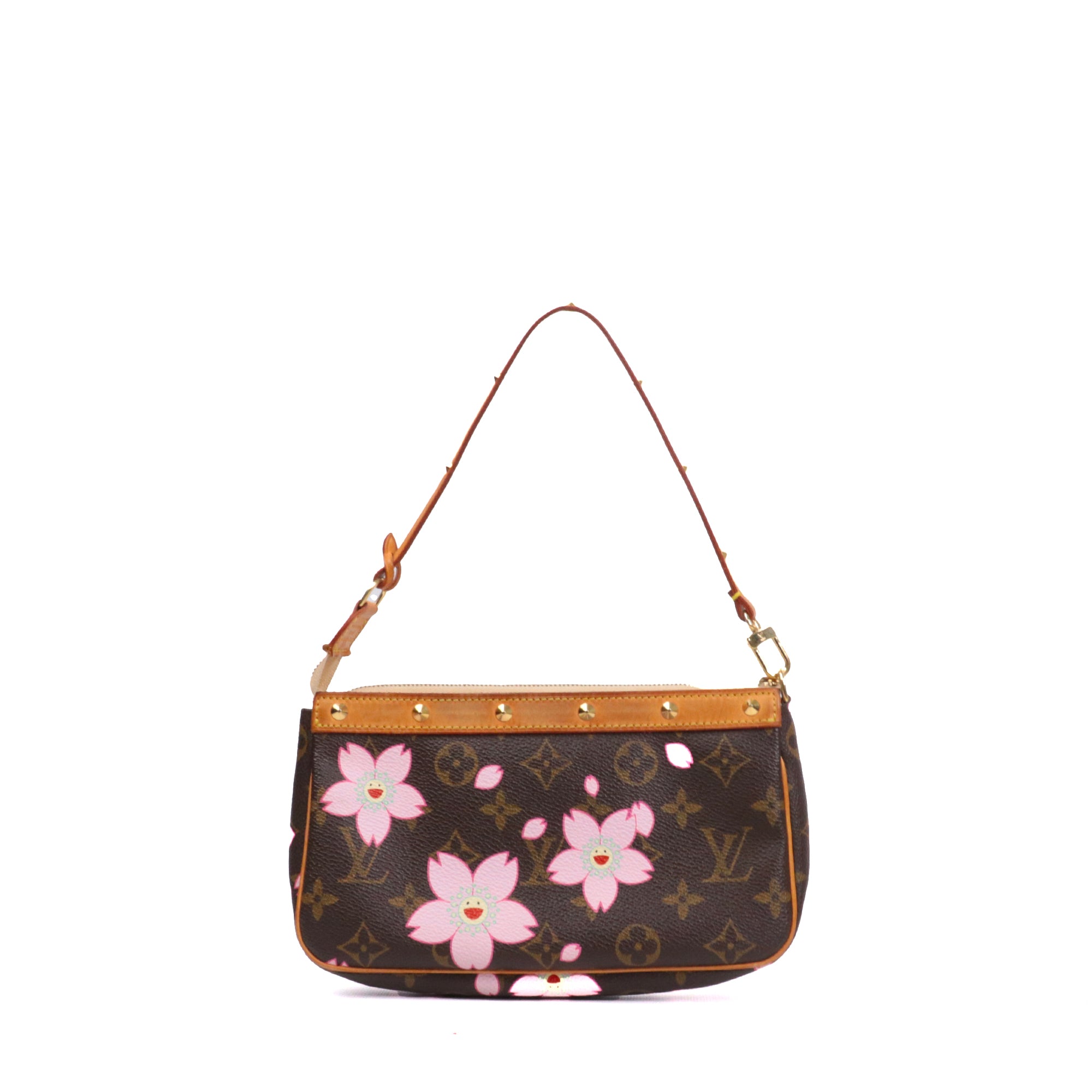 LOUIS VUITTON - Pochette Accessoires Louis Vuitton x Murakami en toile monogrammée Cherry Blossom