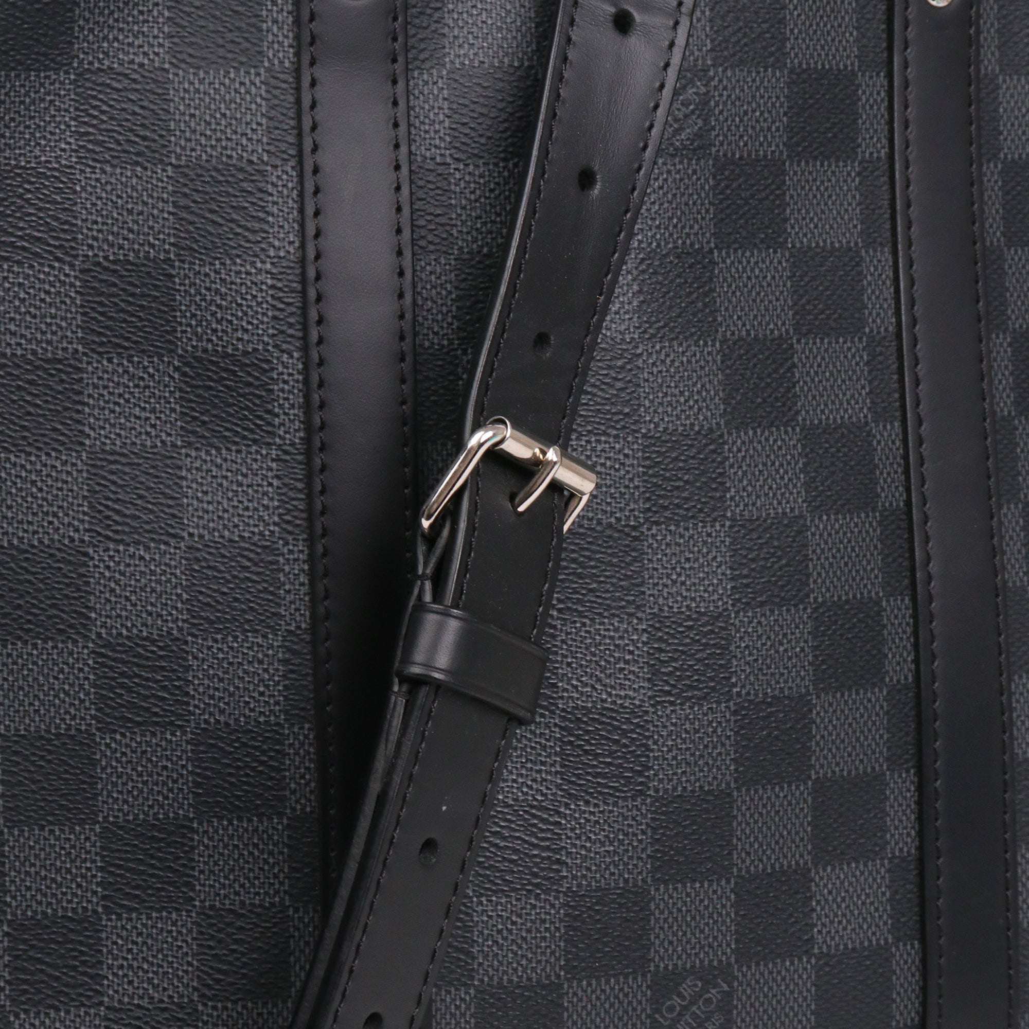 LOUIS VUITTON - Porte-documents Voyage NM Louis Vuitton en toile enduite damier graphite