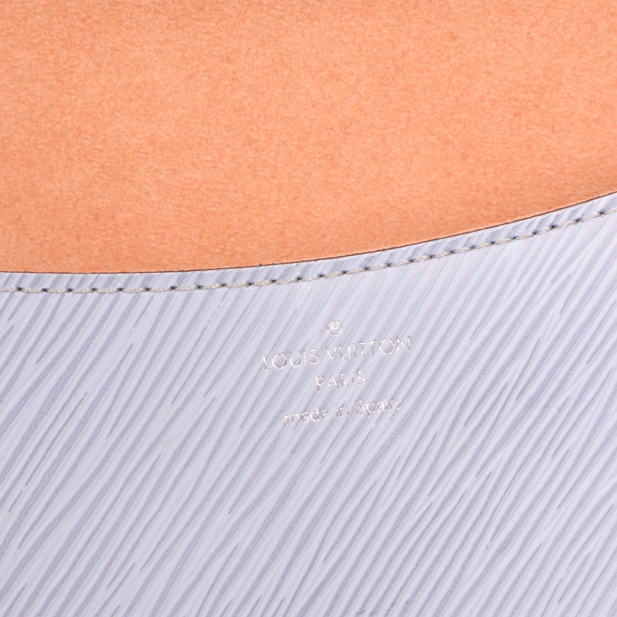 LOUIS VUITTON - Sac à bandoulière Buci Louis Vuitton en cuir bleu