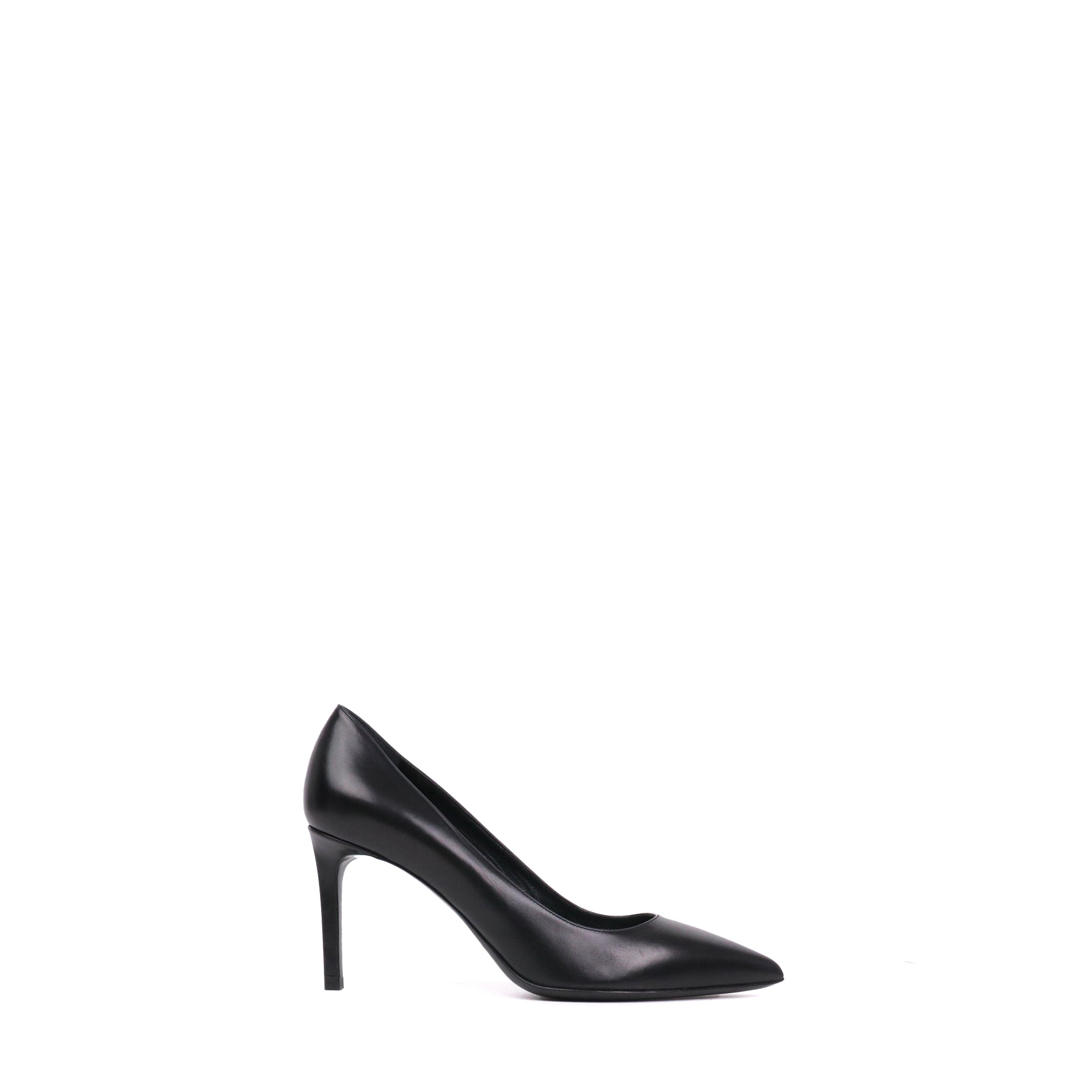 SAINT LAURENT - Escarpins Anja Saint Laurent en cuir noir (T36)
