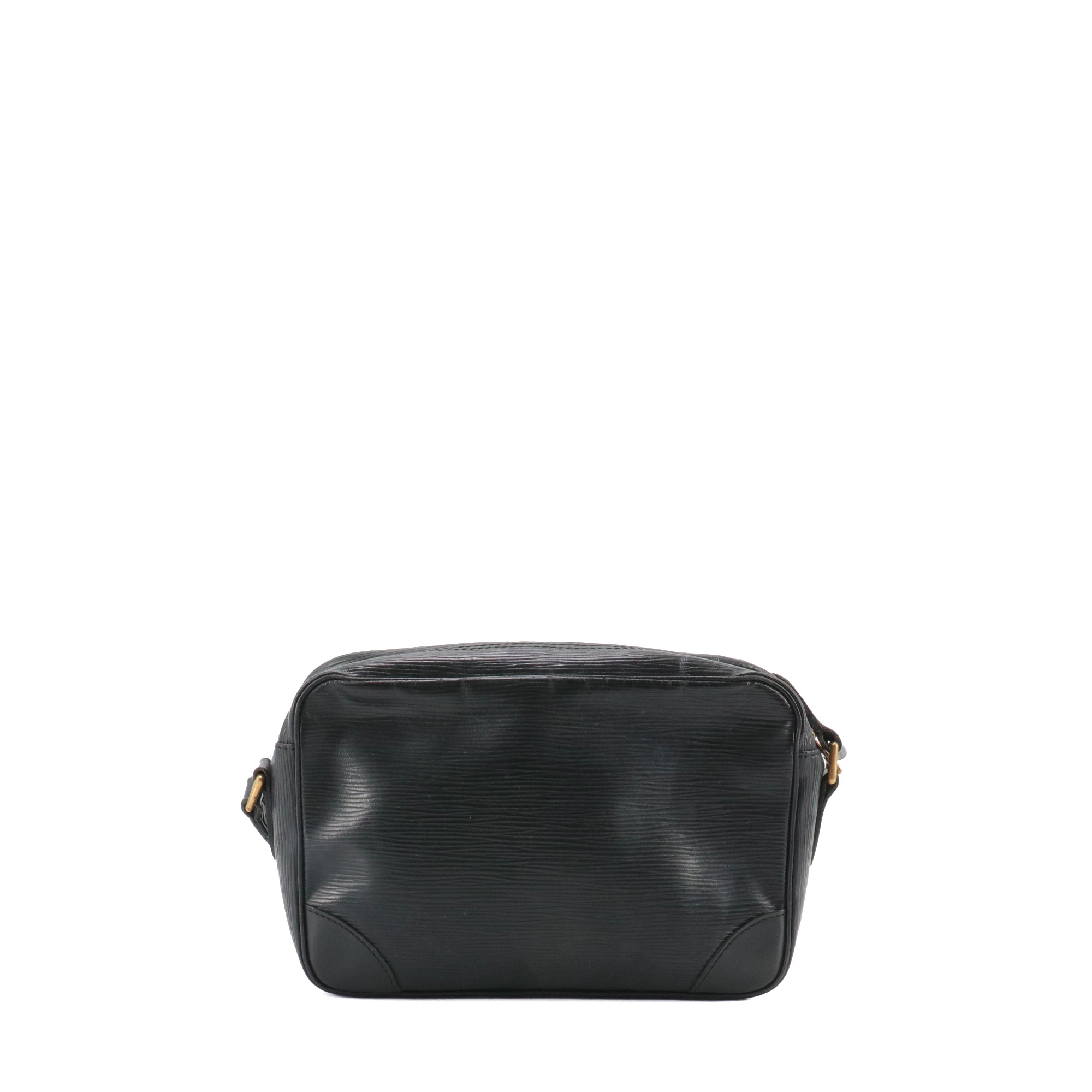 LOUIS VUITTON - Sac à bandoulière Trocadéro Louis Vuitton en cuir épi noir