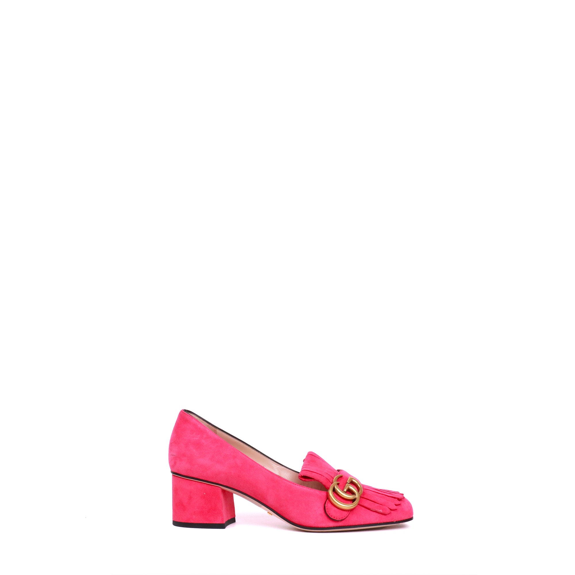 GUCCI - Black leather pumps (T37)