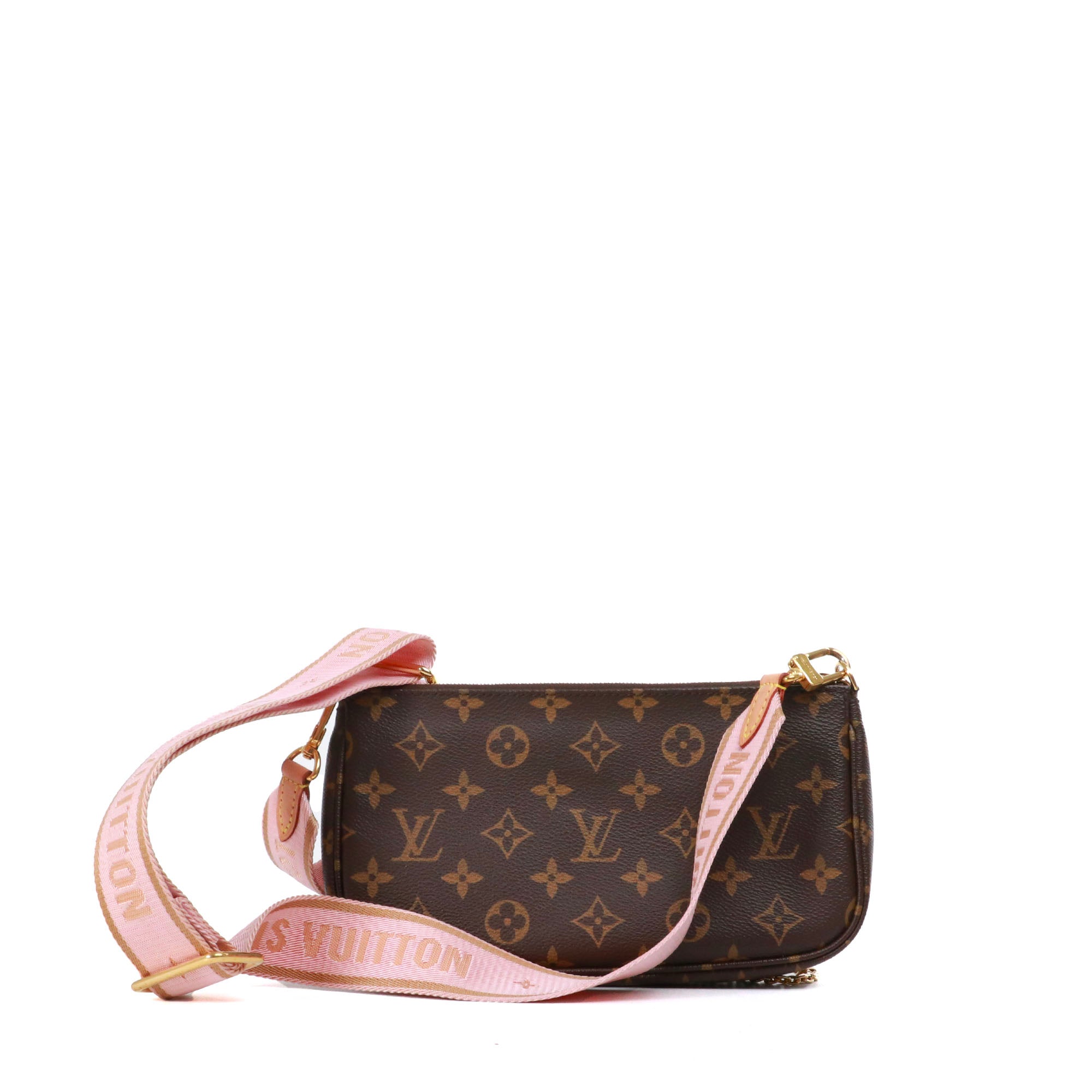 LOUIS VUITTON - Sac à bandoulière Multi Pochette Accessoires Louis Vuitton en toile monogramme