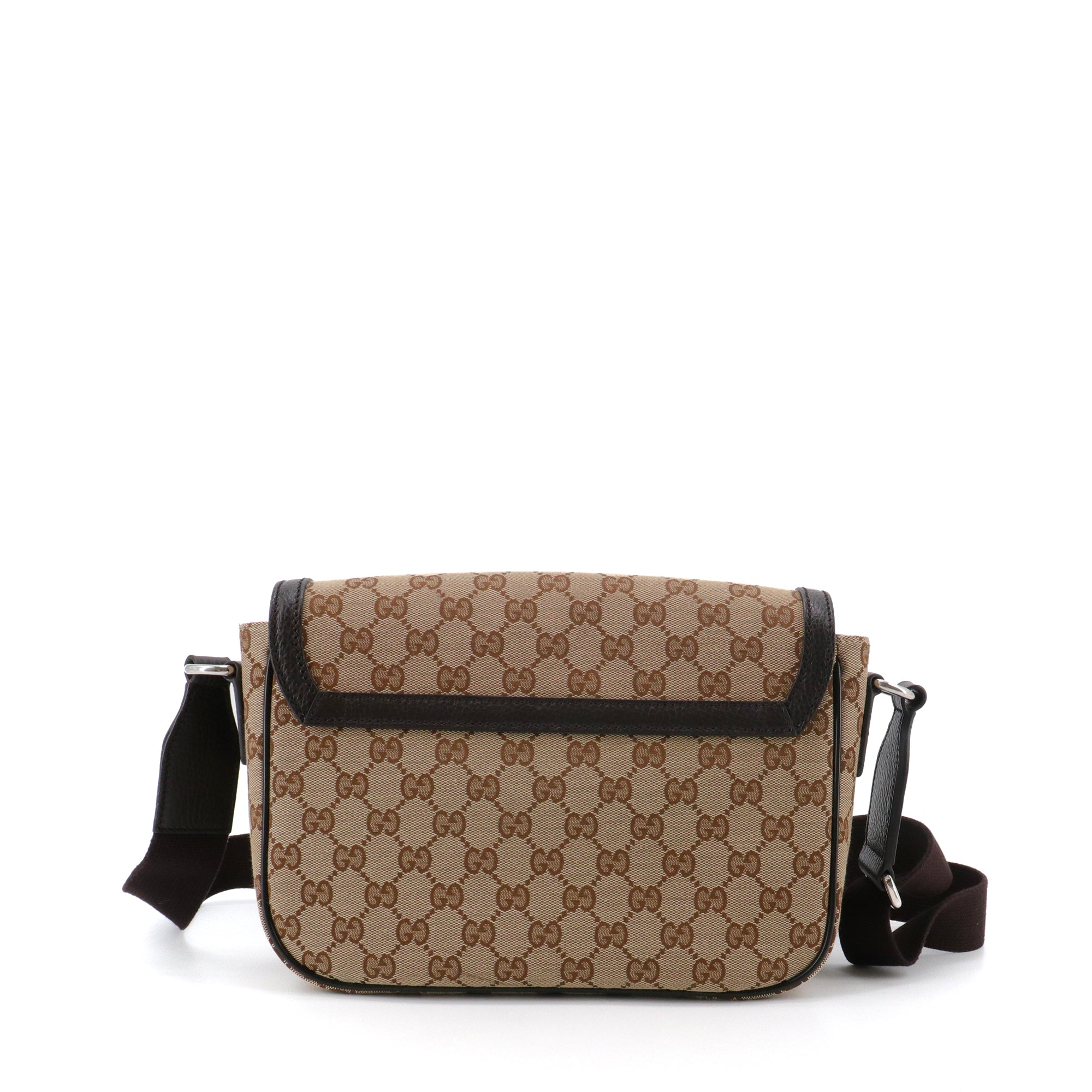 GUCCI - Sac à bandoulière Messenger GG Gucci en toile monogrammée