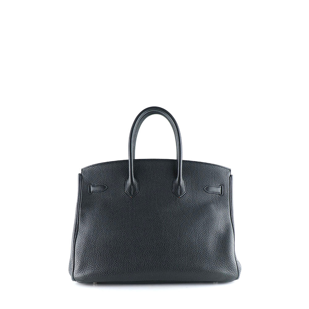 HERMÈS - Sac à main Birkin 35 en cuir togo noir