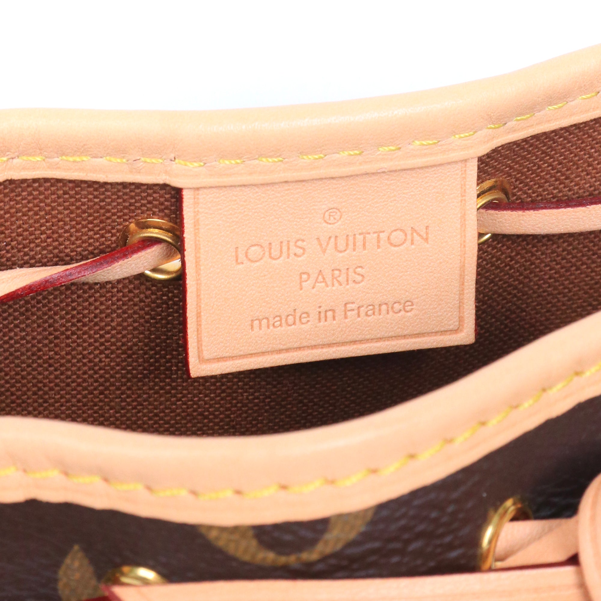 LOUIS VUITTON - Sac à bandoulière Noé mini Louis Vuitton en toile monogrammée