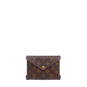 LOUIS VUITTON - Pochette Kirigami MM Louis Vuitton en toile monogrammée marron