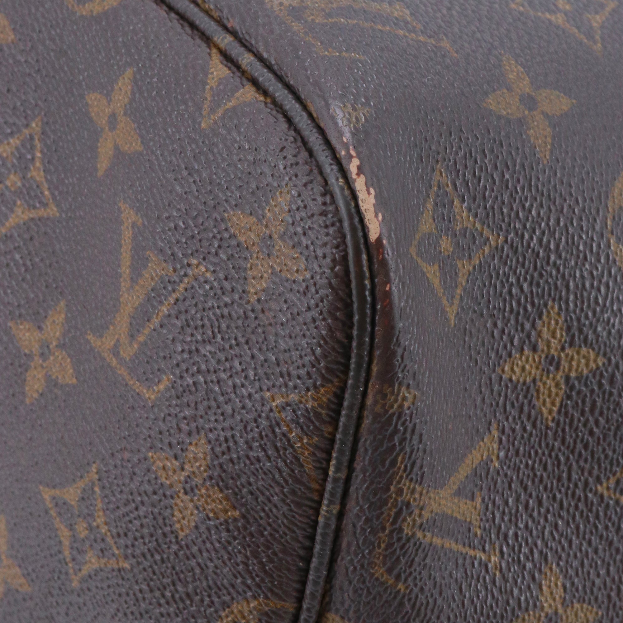 LOUIS VUITTON - Sac cabas Neverfull MM Louis Vuitton en toile monogrammée