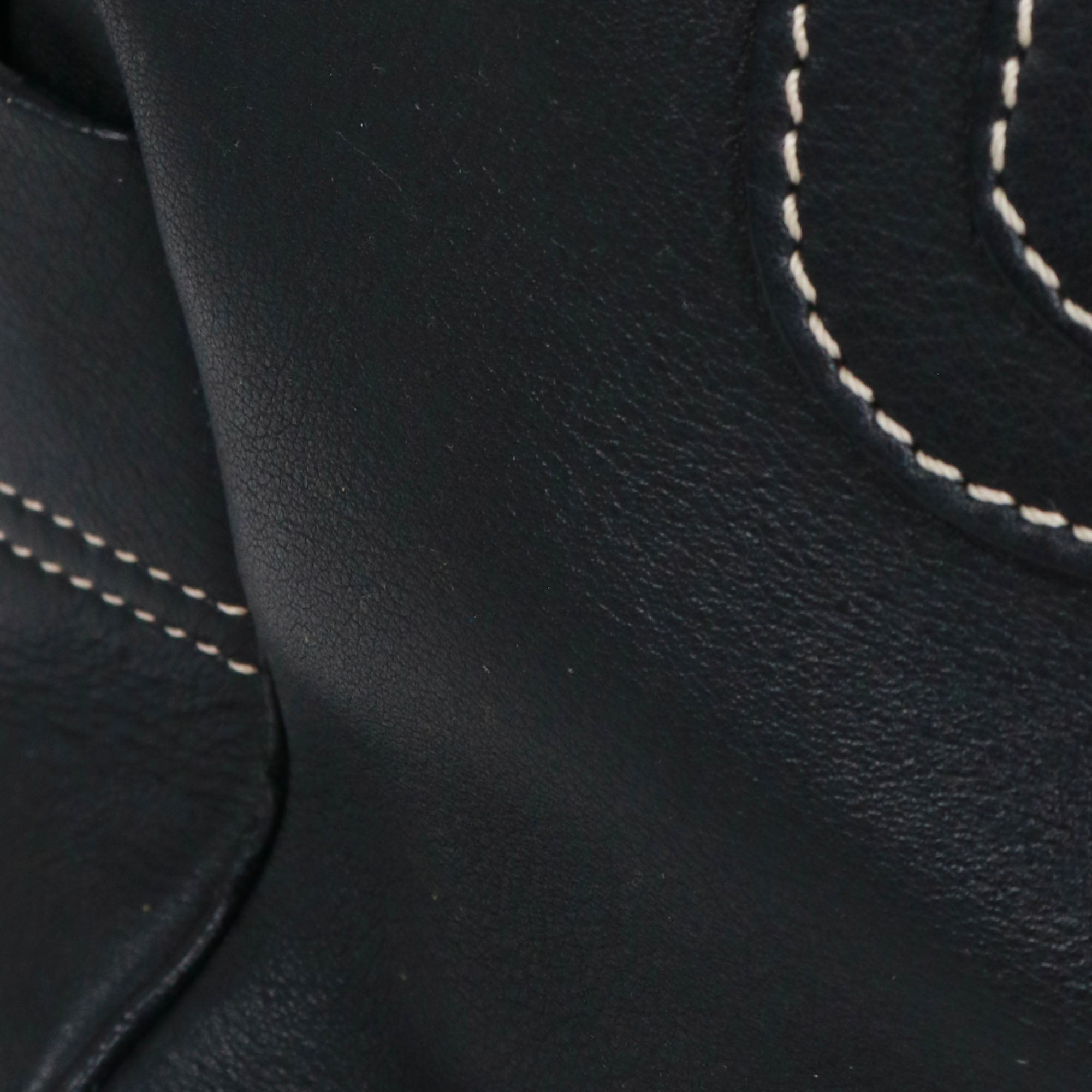 CELINE - Sac à main Boogie Celine vintage en cuir noir