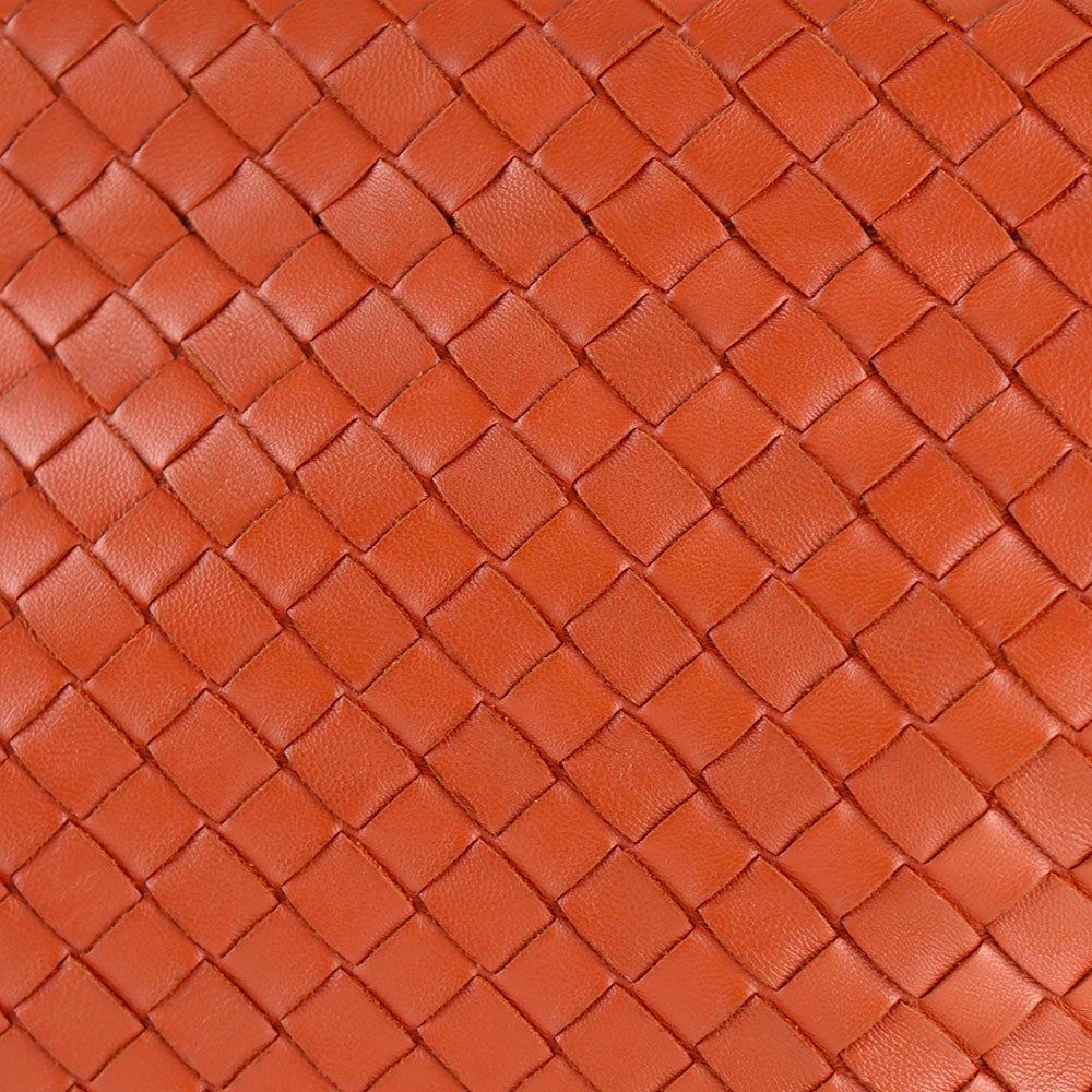 BOTTEGA VENETA - Sac à bandoulière Olimpia en cuir marron