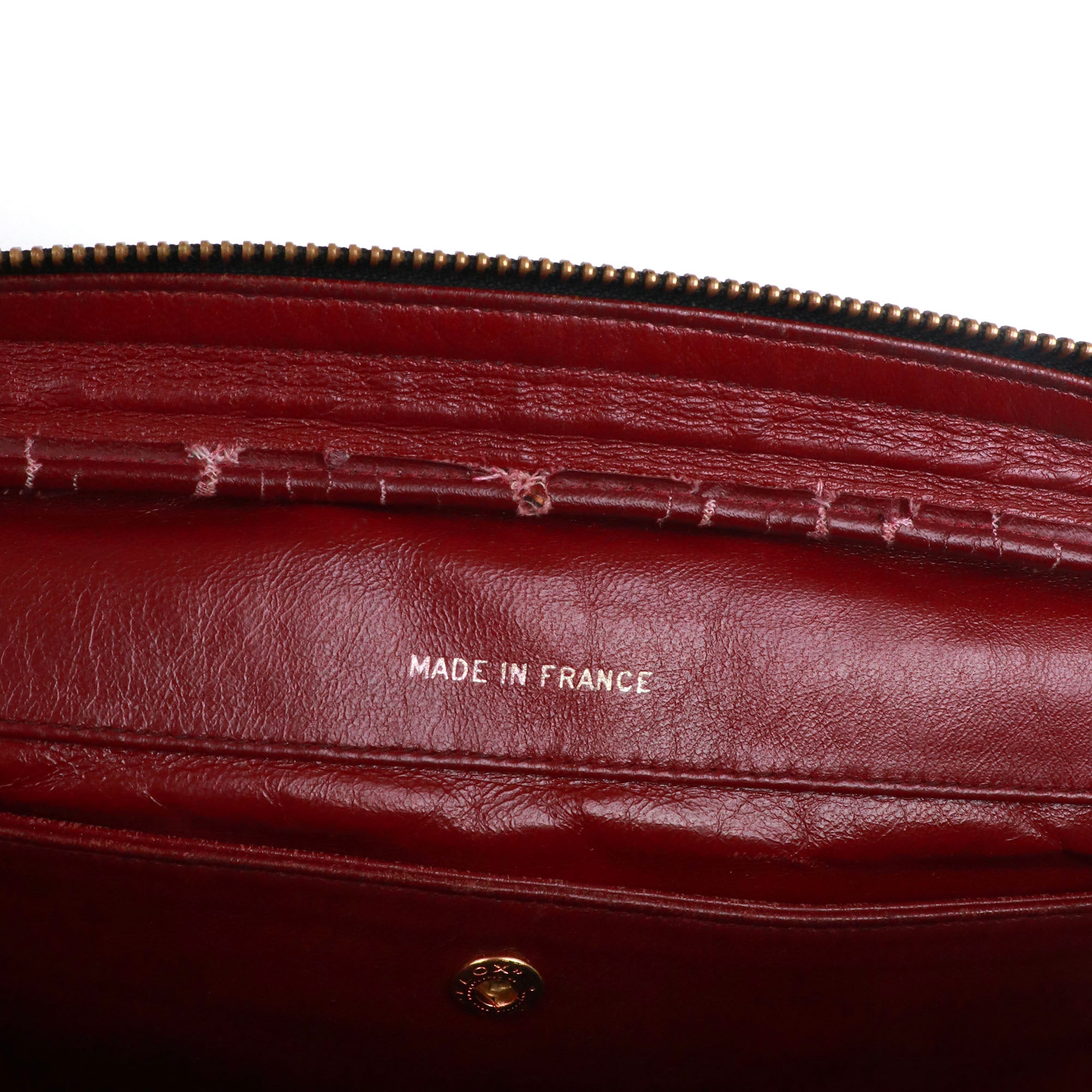 CHANEL - Vintage Chanel Caméra shoulder bag in cream white leather