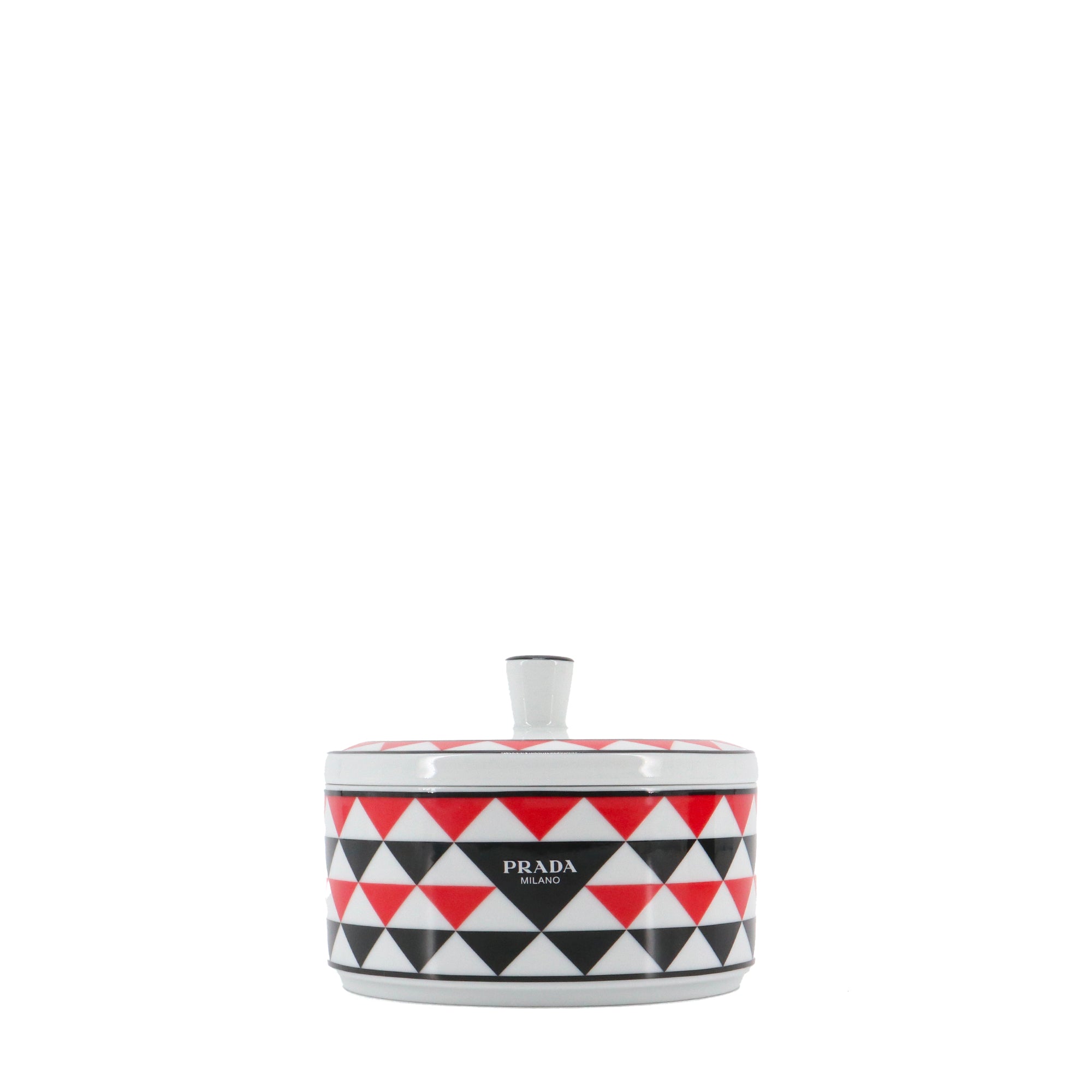 PRADA - Boîte Prada en porcelaine blanche
